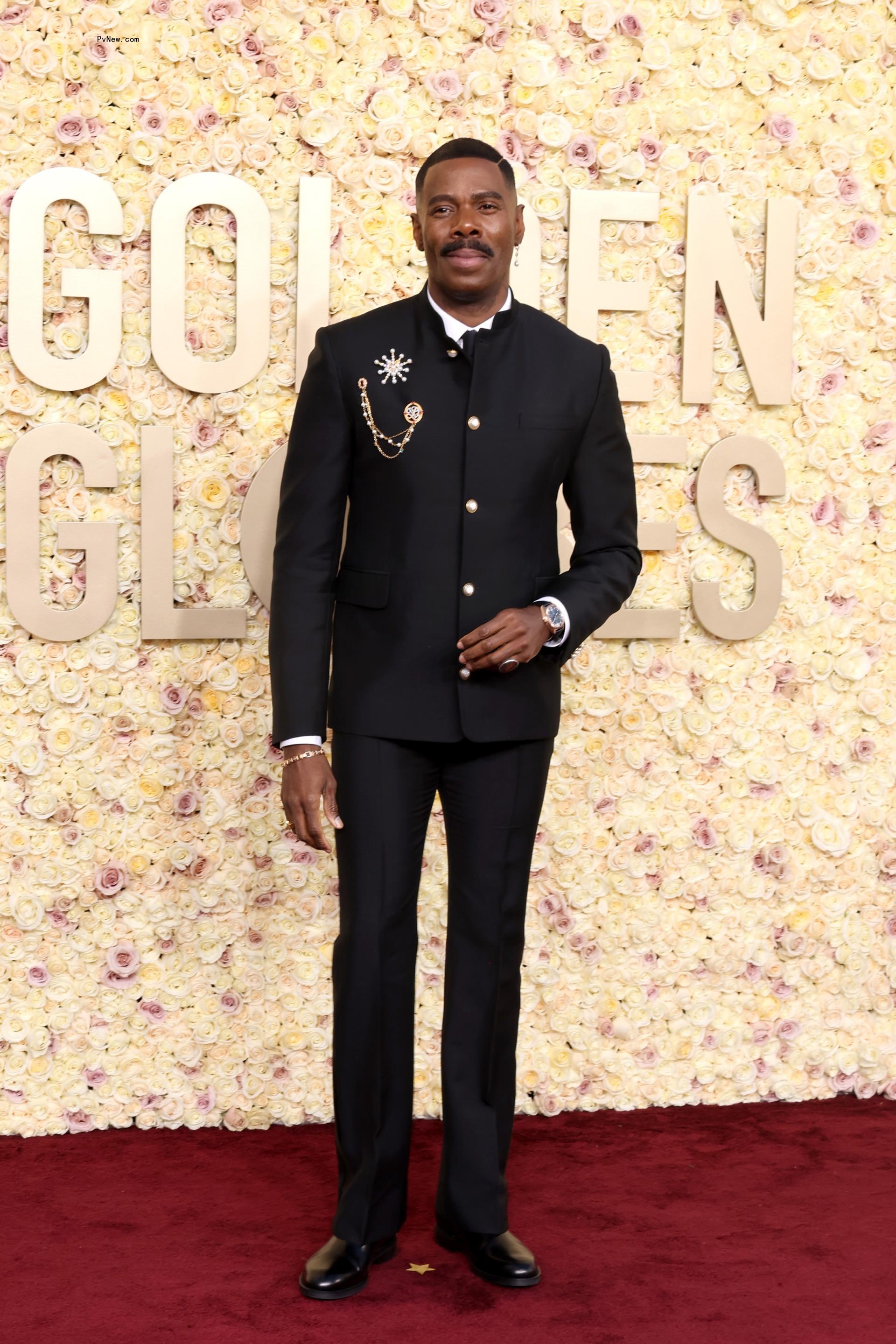 Colman Domingo attends the 81st Annual Golden Globe Awards at The Beverly Hilton on January 07, 2024 in Beverly Hills, California.