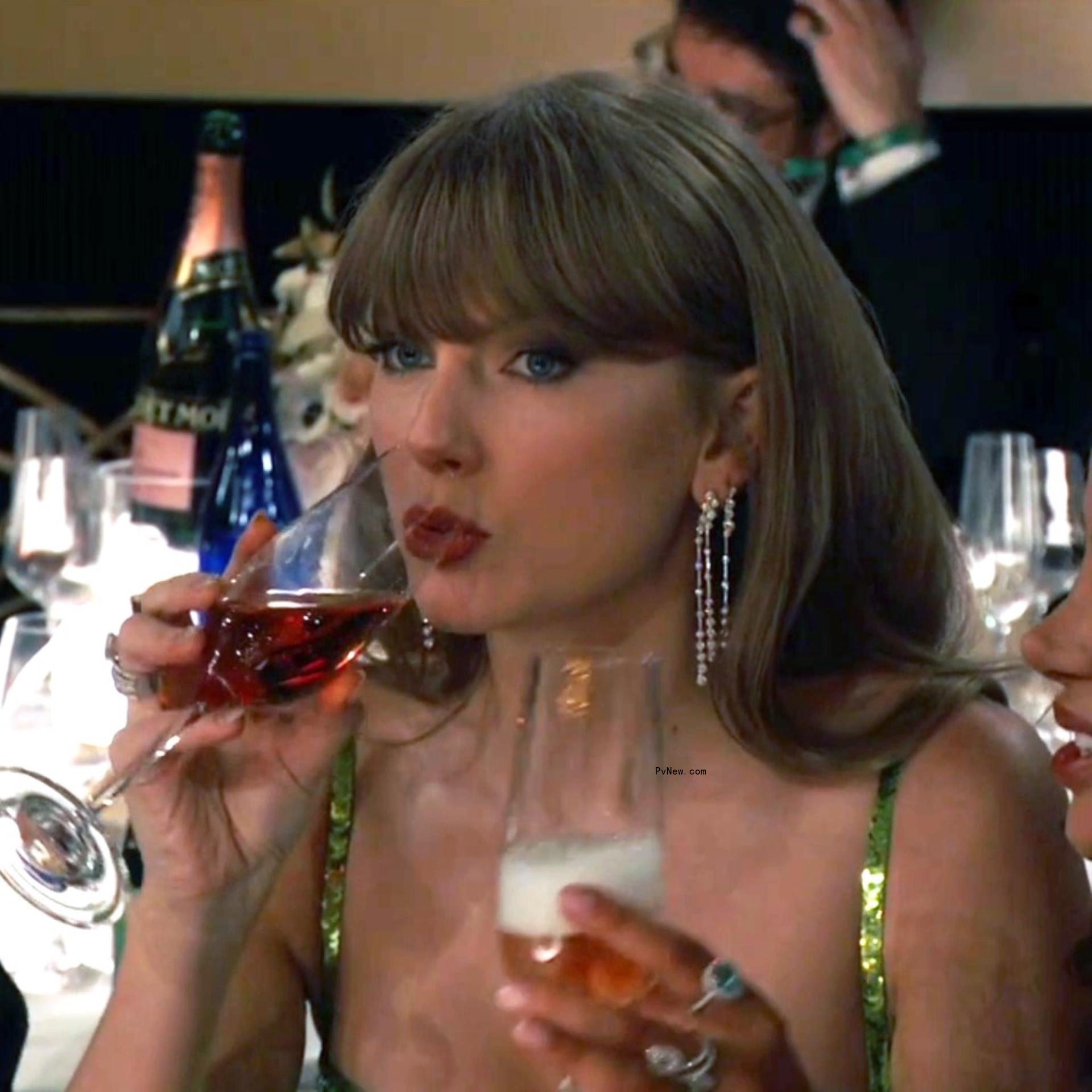 Taylor Swift at Golden Globes 2024