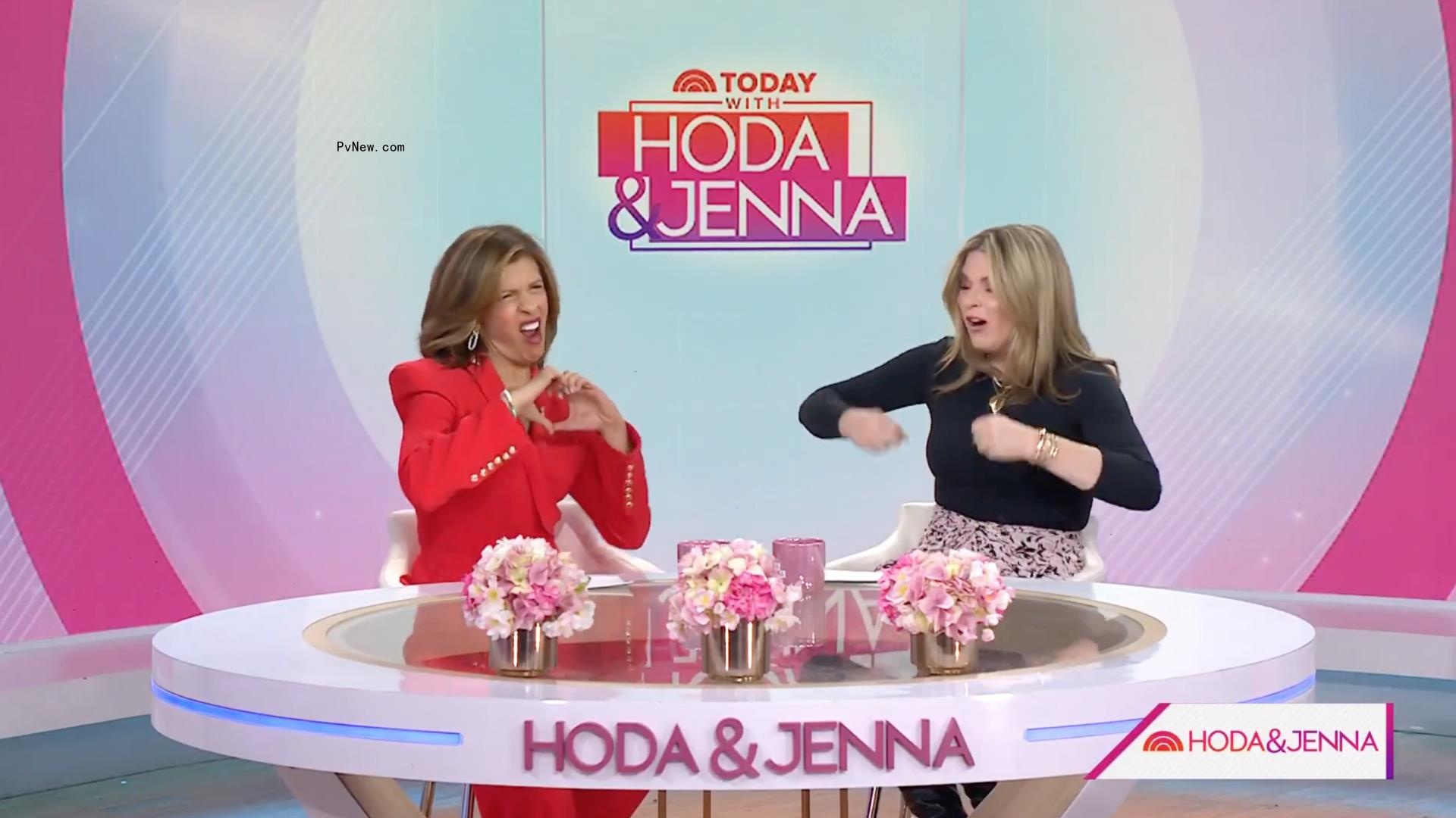 Hoda Kotb and Jenna Bush Hager on
