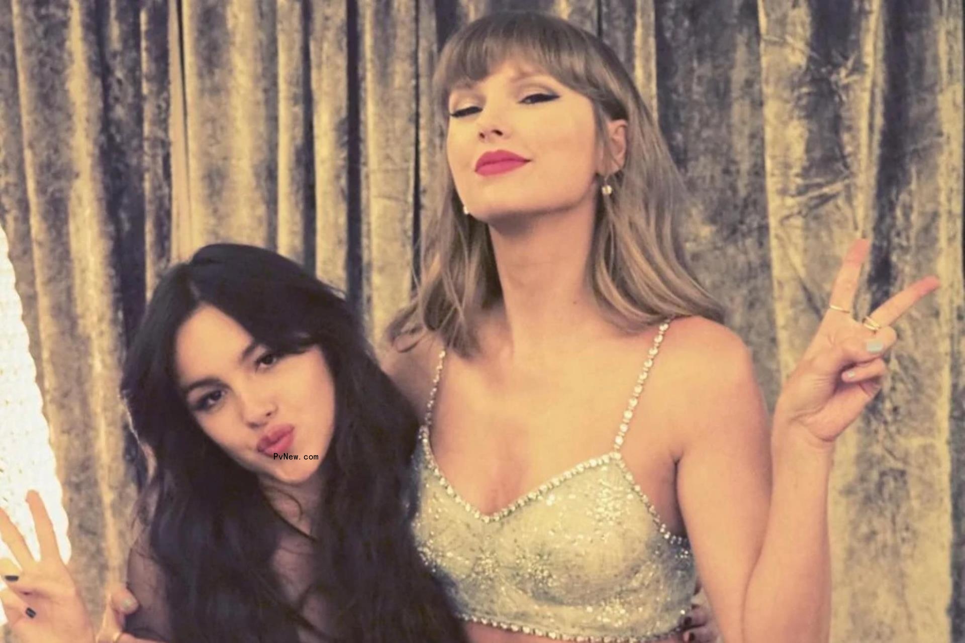 Taylor Swift and Olivia Rodrigo.