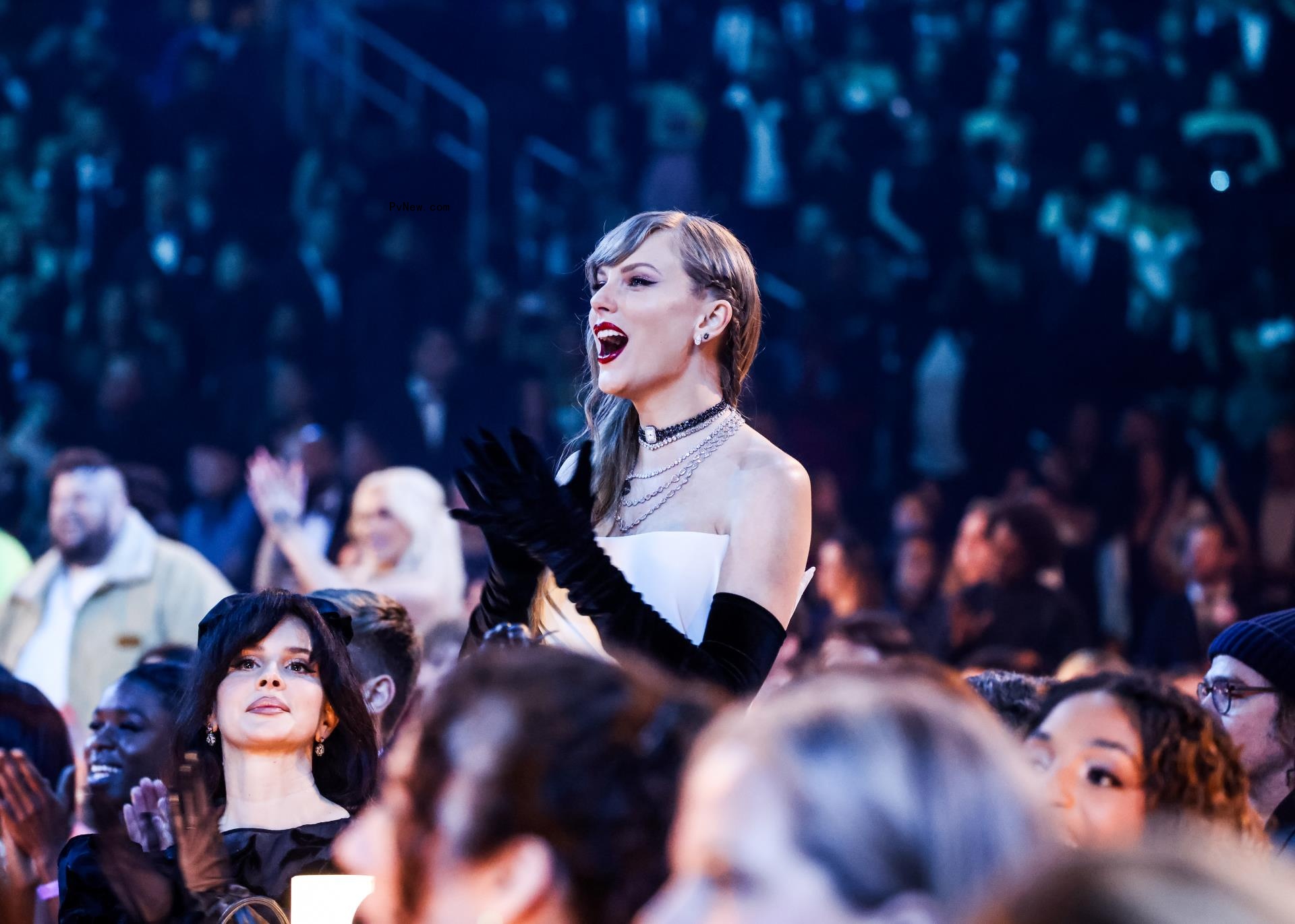 Taylor Swift at the Grammys.