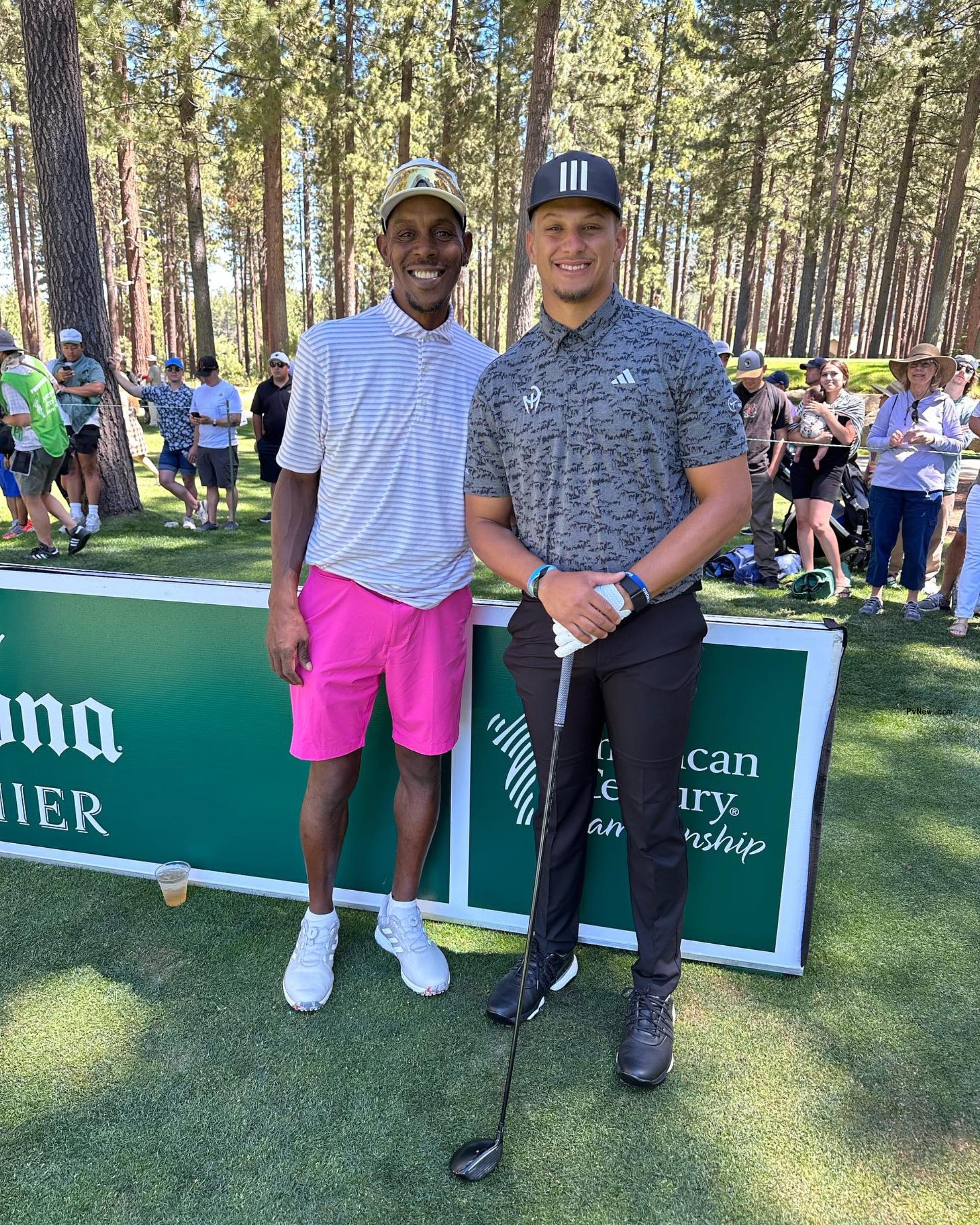Patrick Mahomes and Patrick Mahomes Sr.