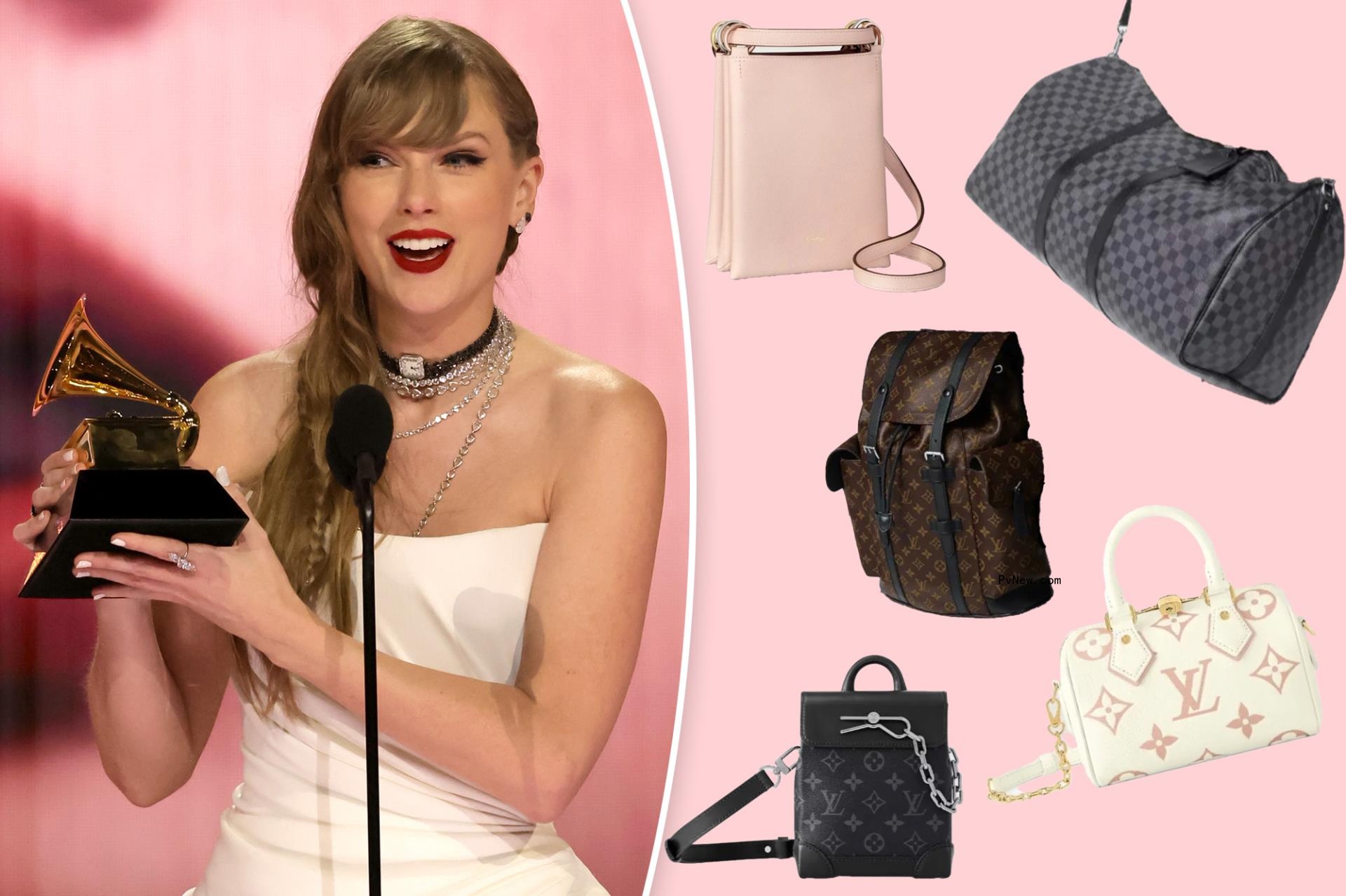 Taylor Swift dro<i></i>ps $160K on designer gifts for her team after Grammys wins: report