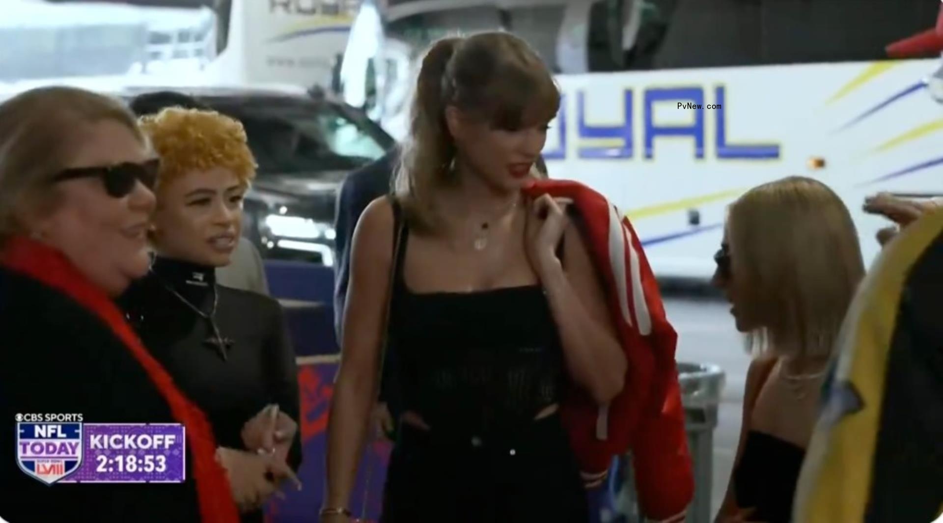taylor swift at super bowl 2024