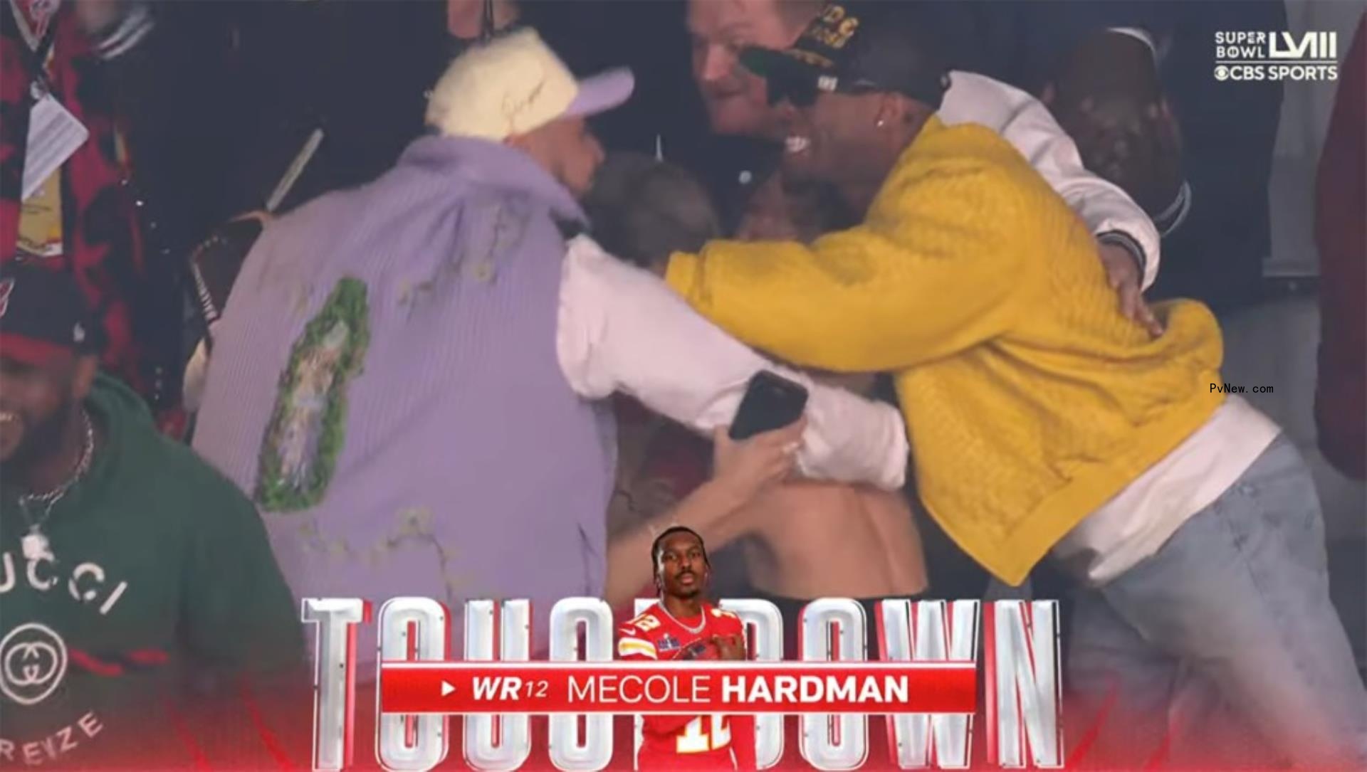 super bowl touchdown