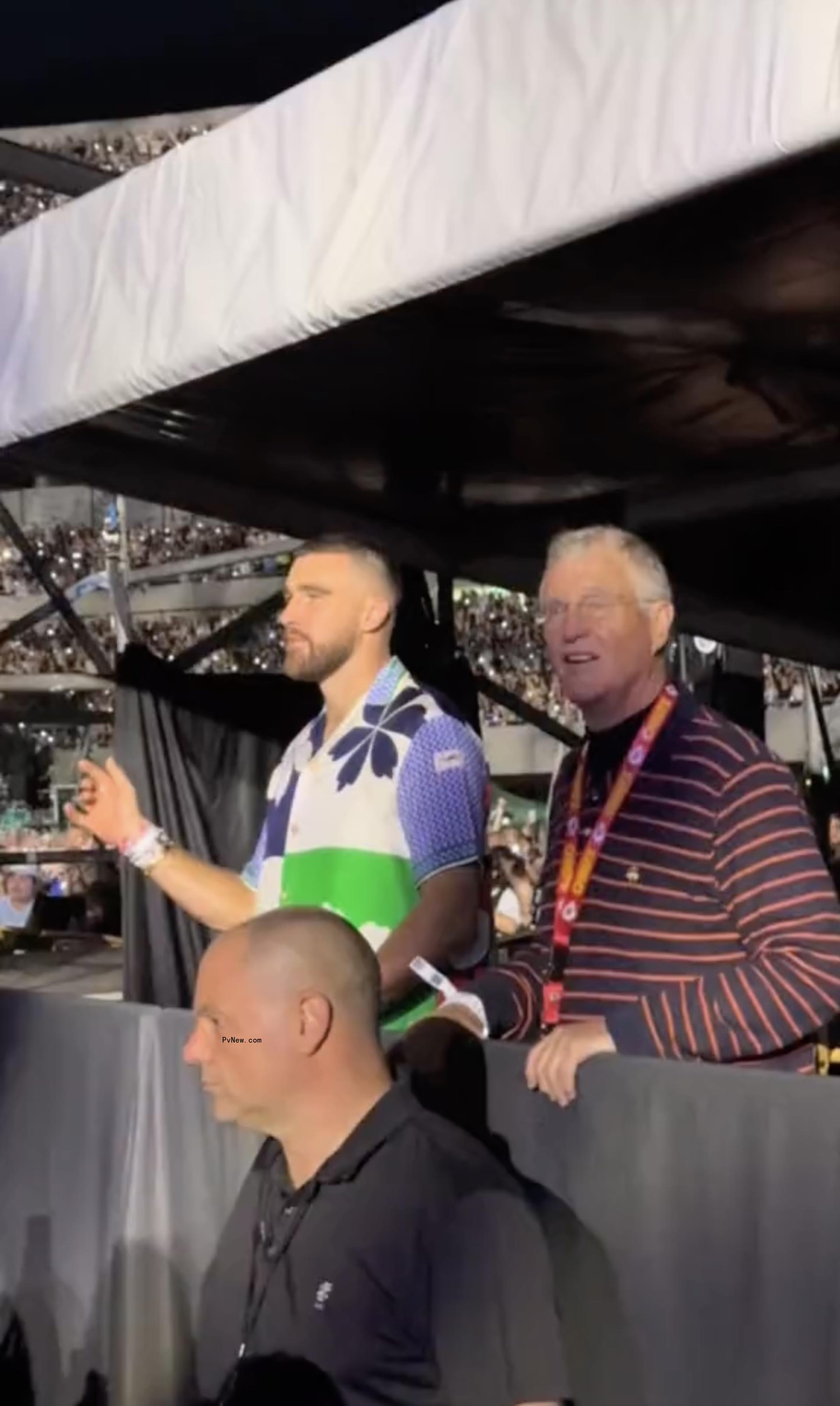 Scott Swift and Travis Kelce