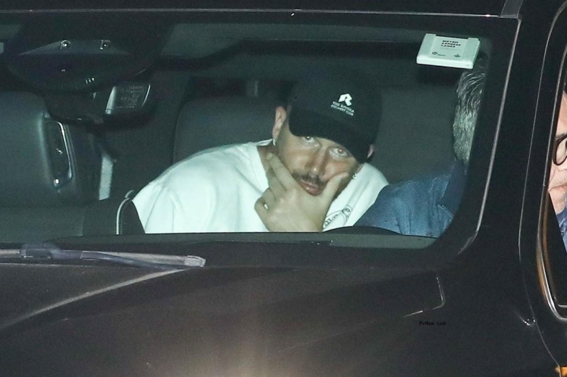 Travis Kelce at Nobu Malibu.