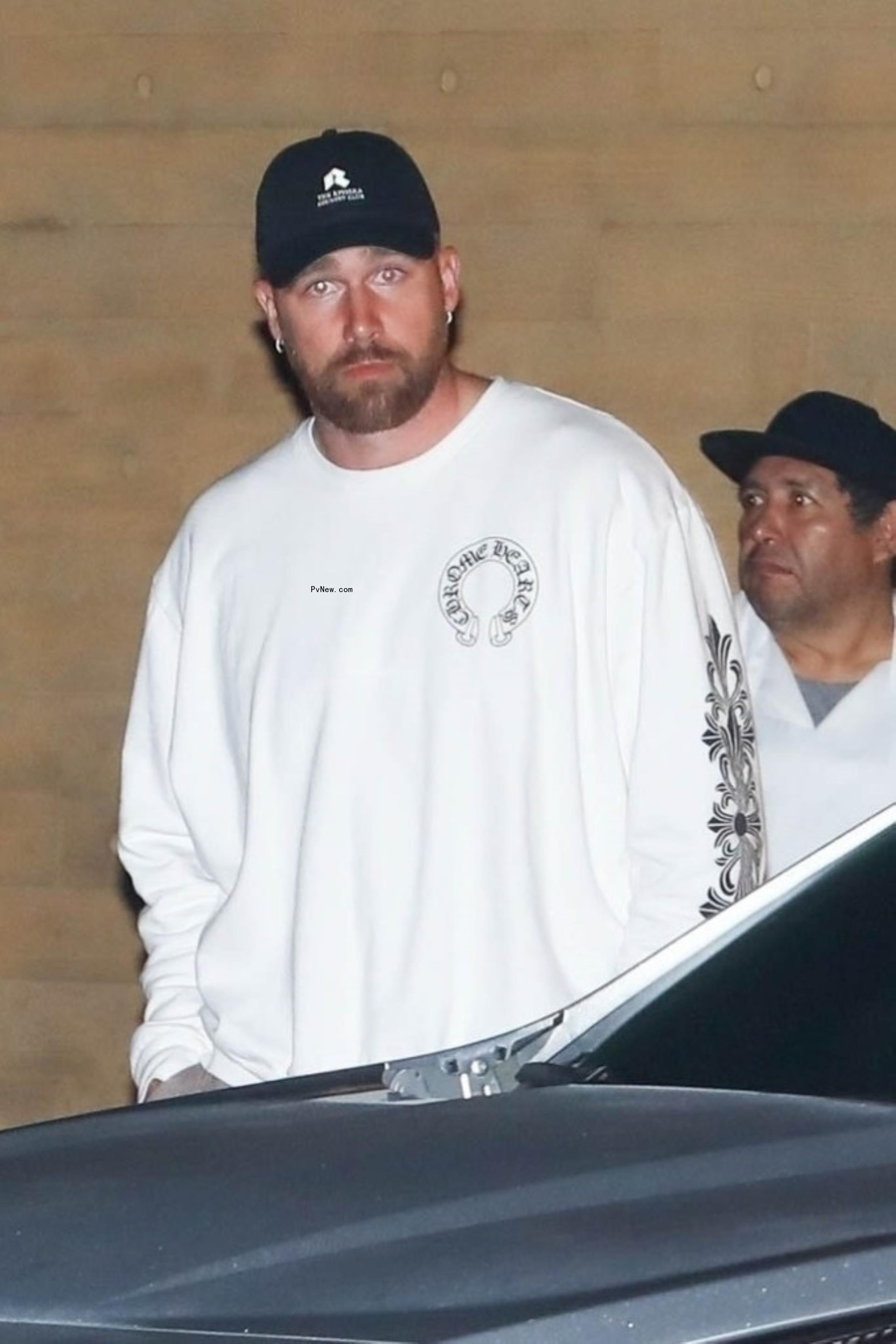 Travis Kelce at Nobu Malibu.