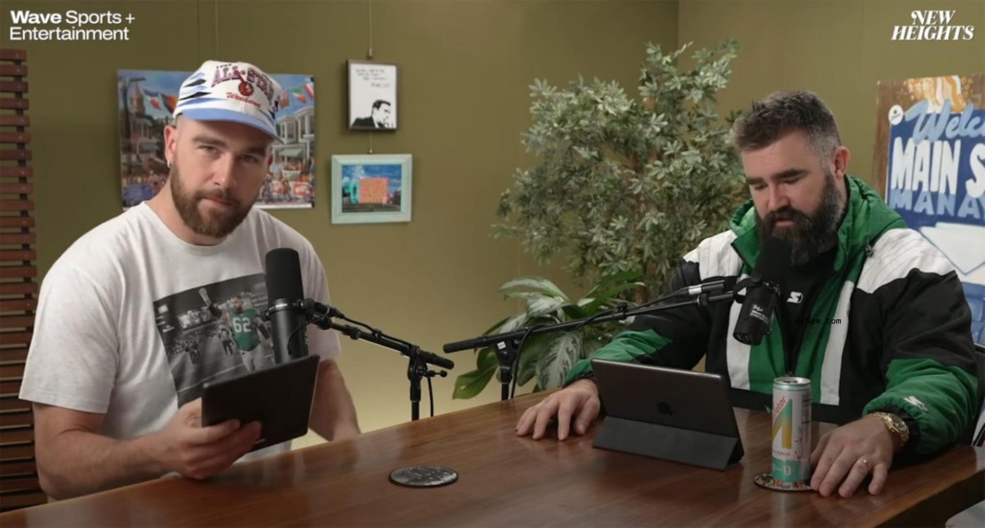 Travis and Jason Kelce