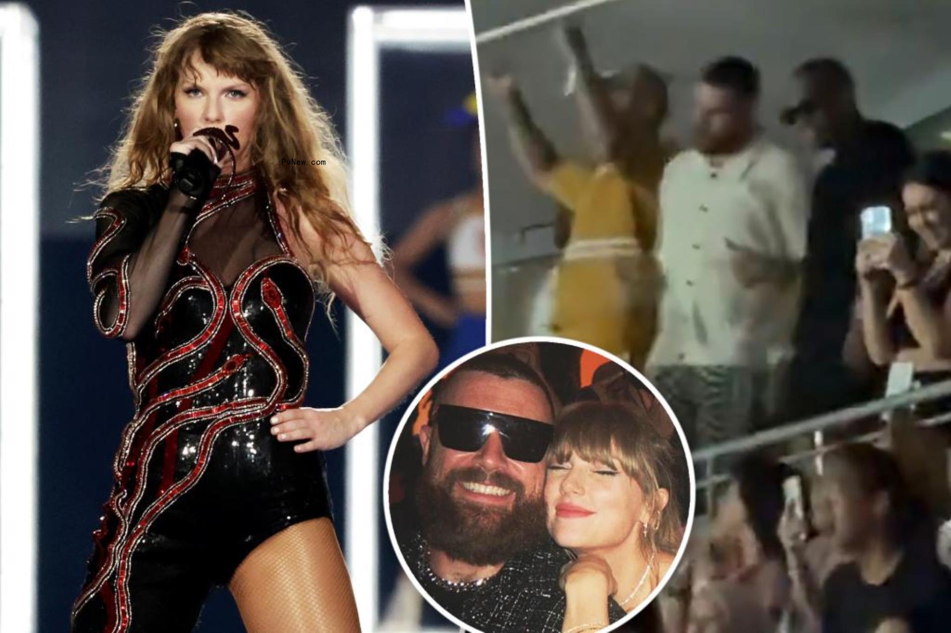 Travis Kelce split with Taylor Swift.