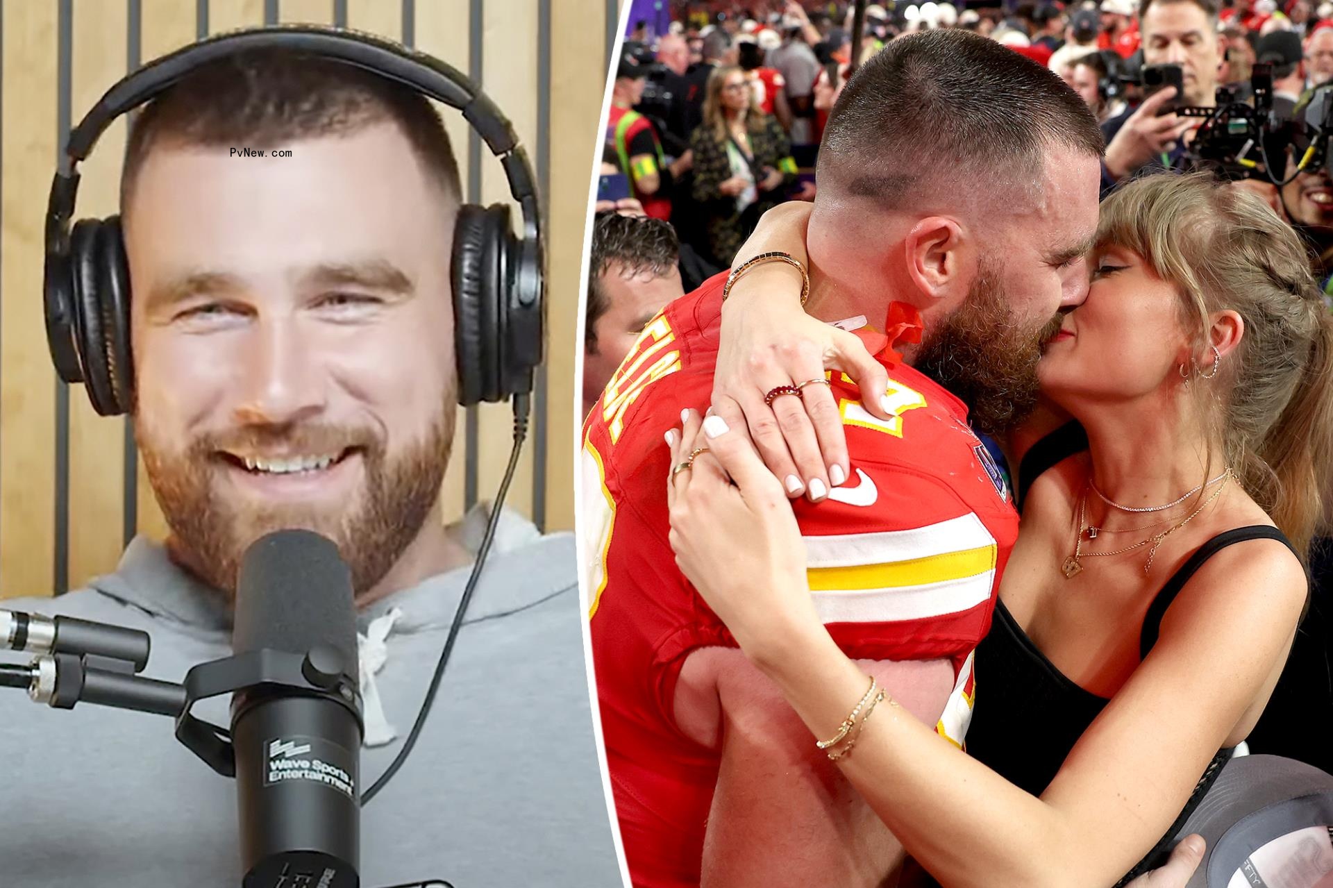 Travis Kelce fuels Taylor Swift engagement, baby rumors with talk of rings and children on podcast