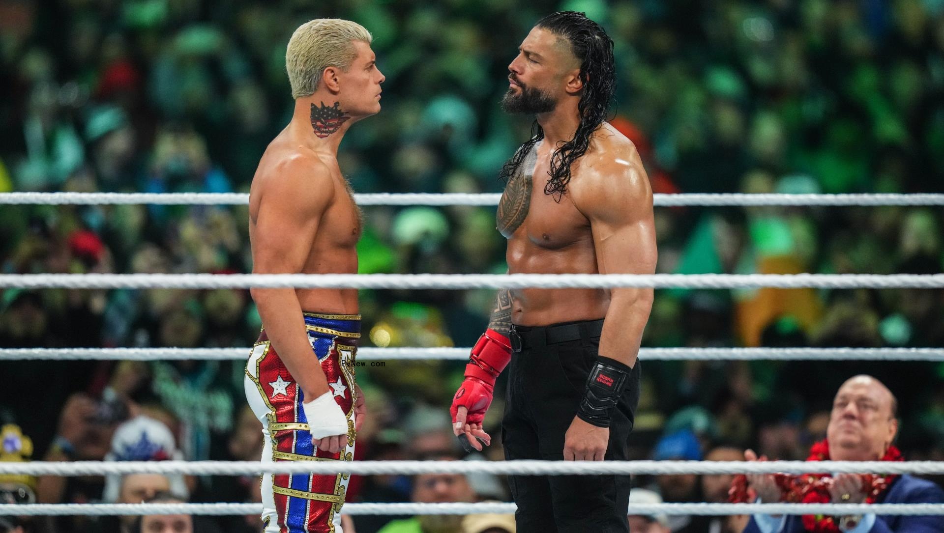 Fat Joe, T-Pain Share WrestleMania Memories, Watch Cody Rhodes Win Historic WWE Universal Championship