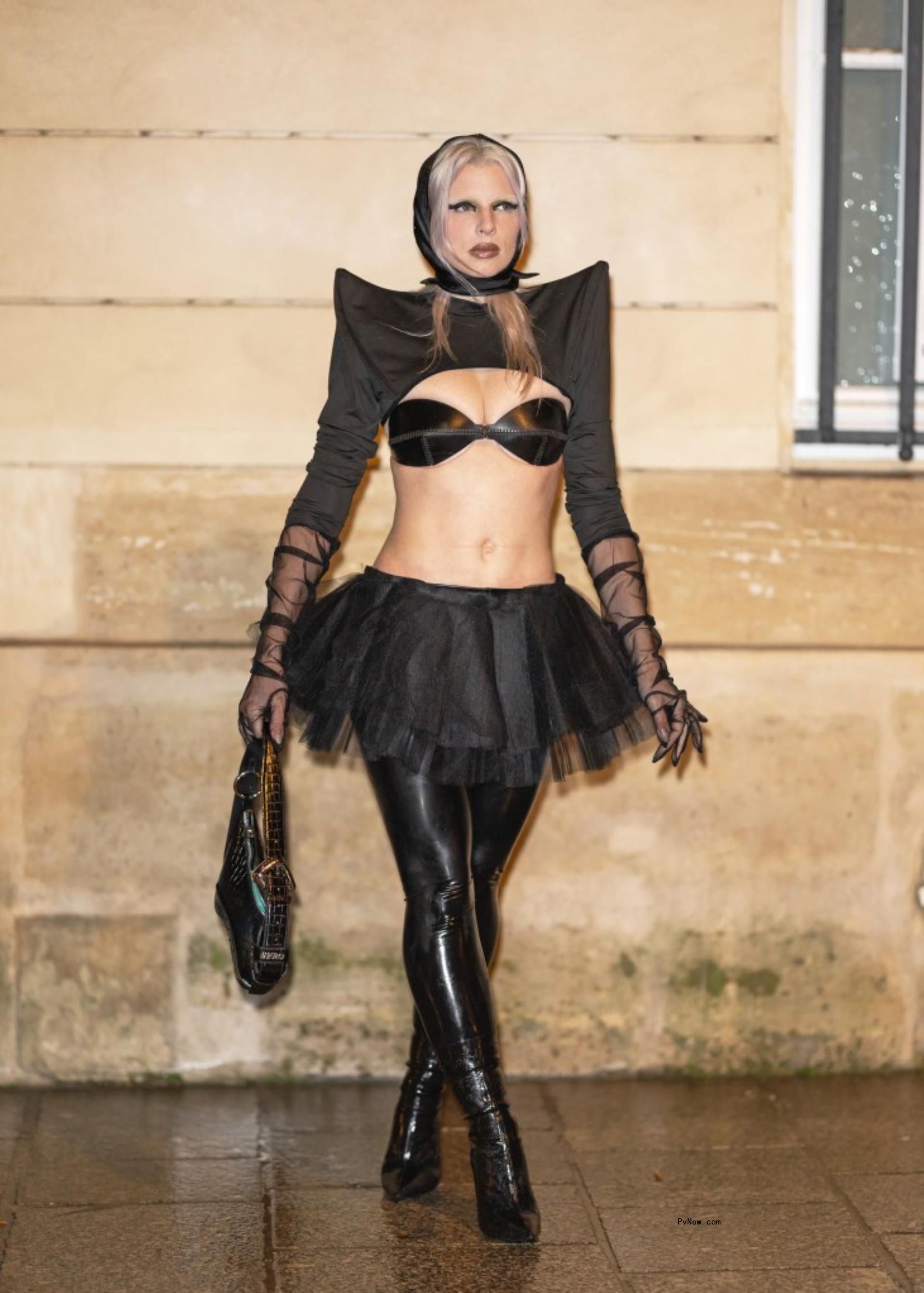 Julia Fox wearing a tutu