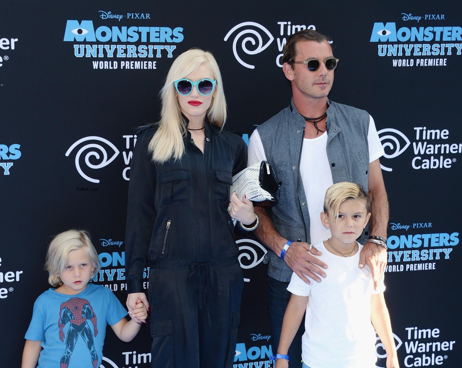 Gavin Rossdale, Gwen Stefani kids