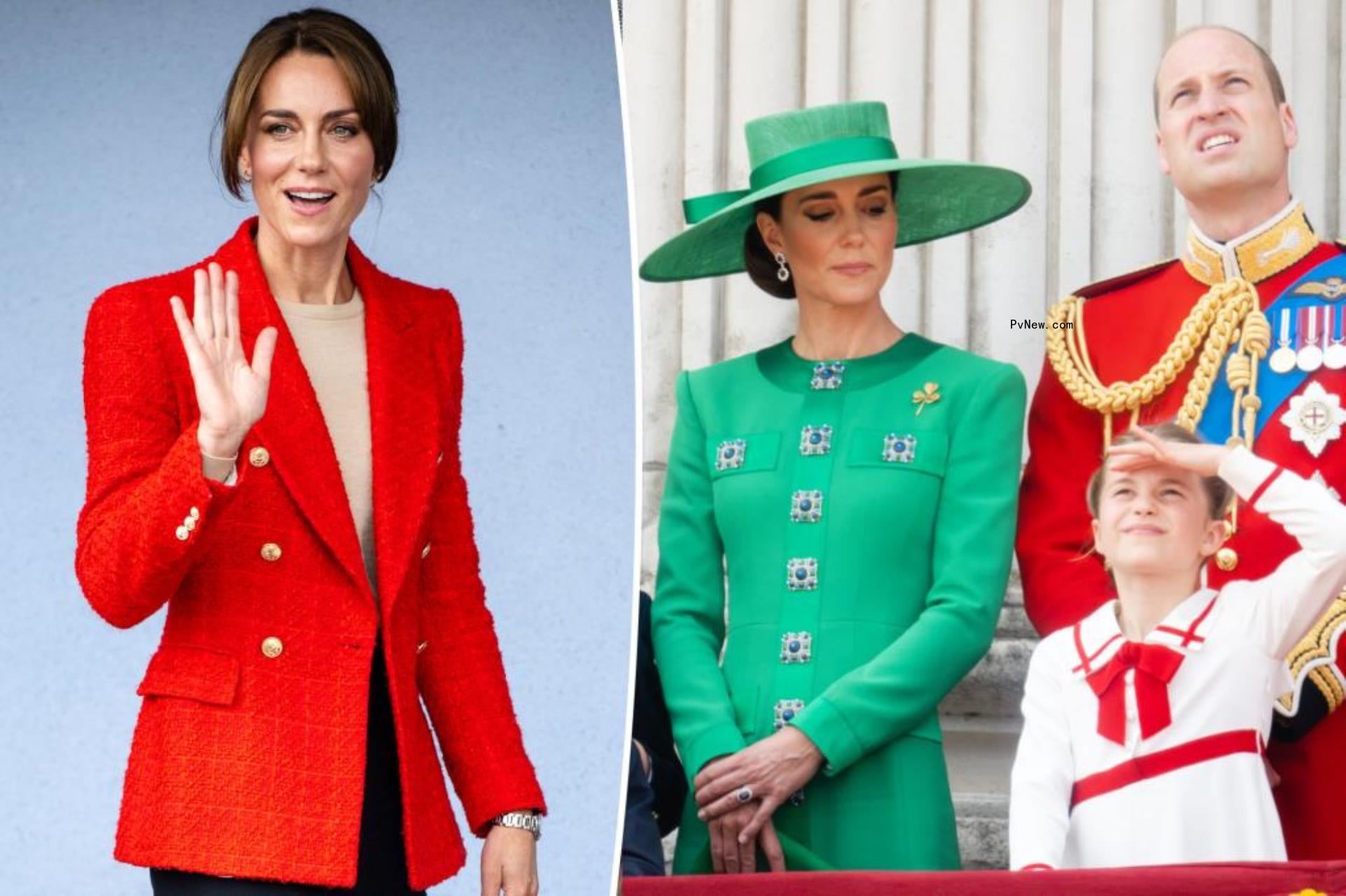 Kate Middleton split with her and Prince William.