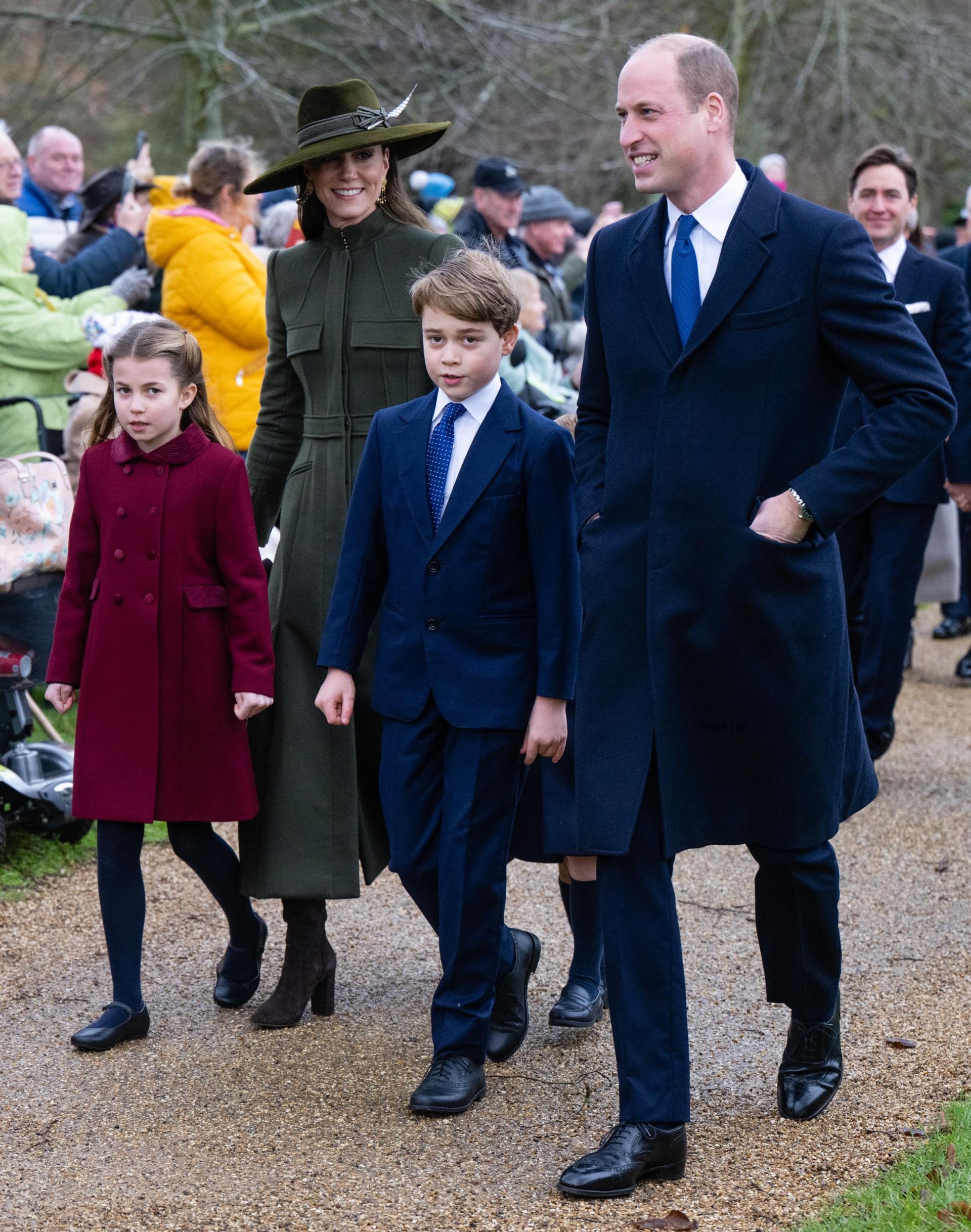 Kate Middleton, Prince William, Prince George and Princess Charlotte