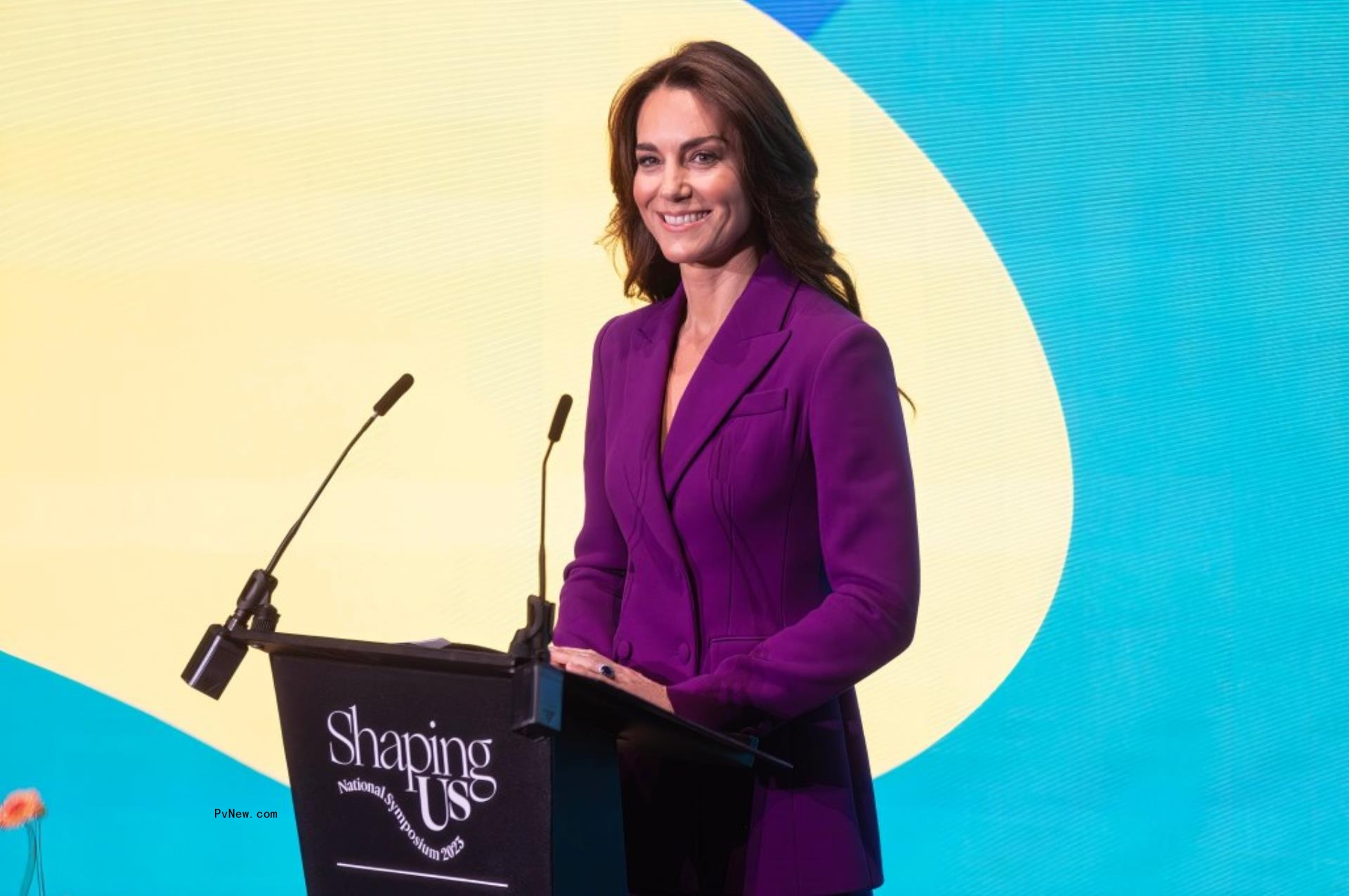 Kate Middleton speaking a<i></i>bout Shaping Us.