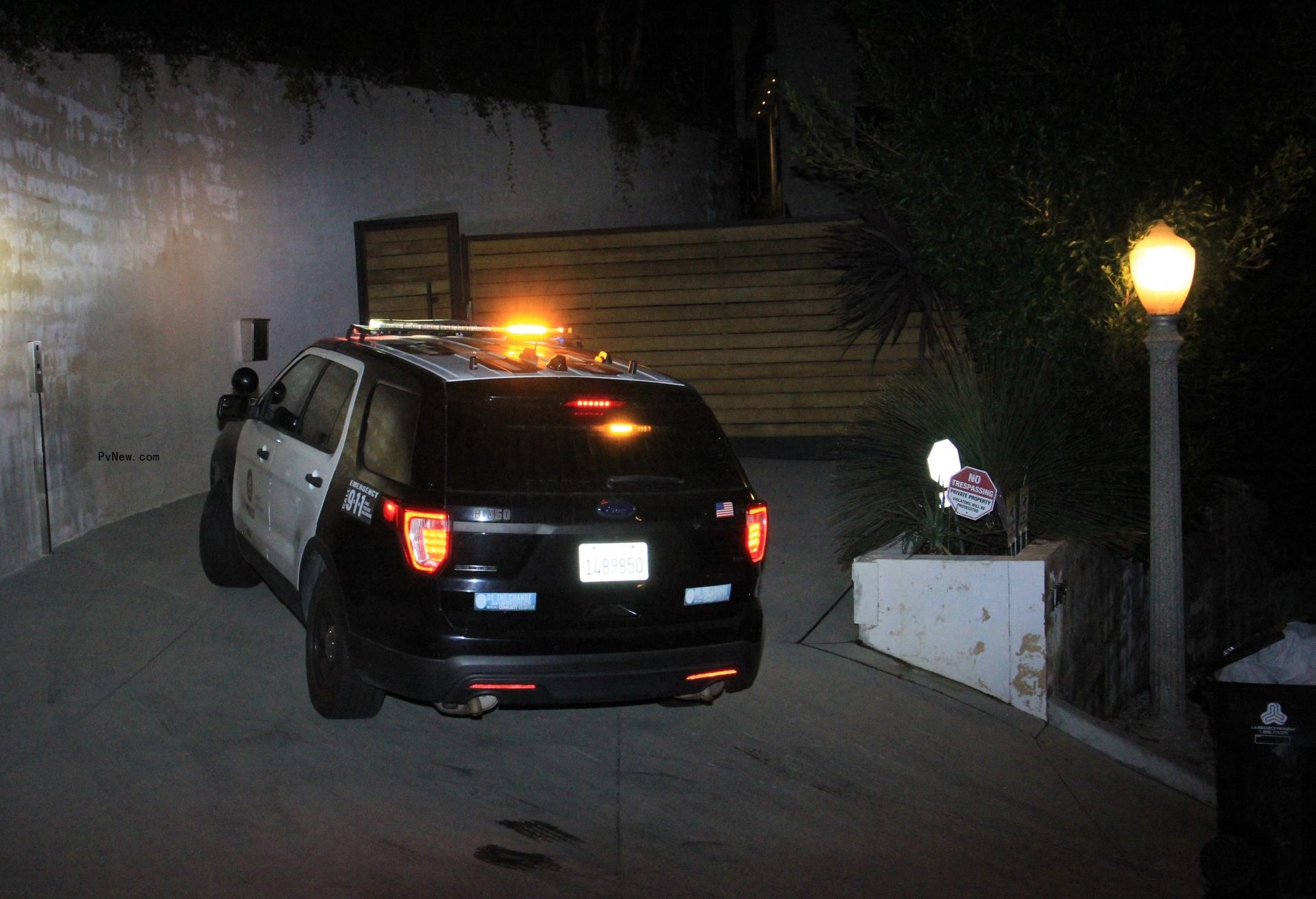 police suv in a driveway