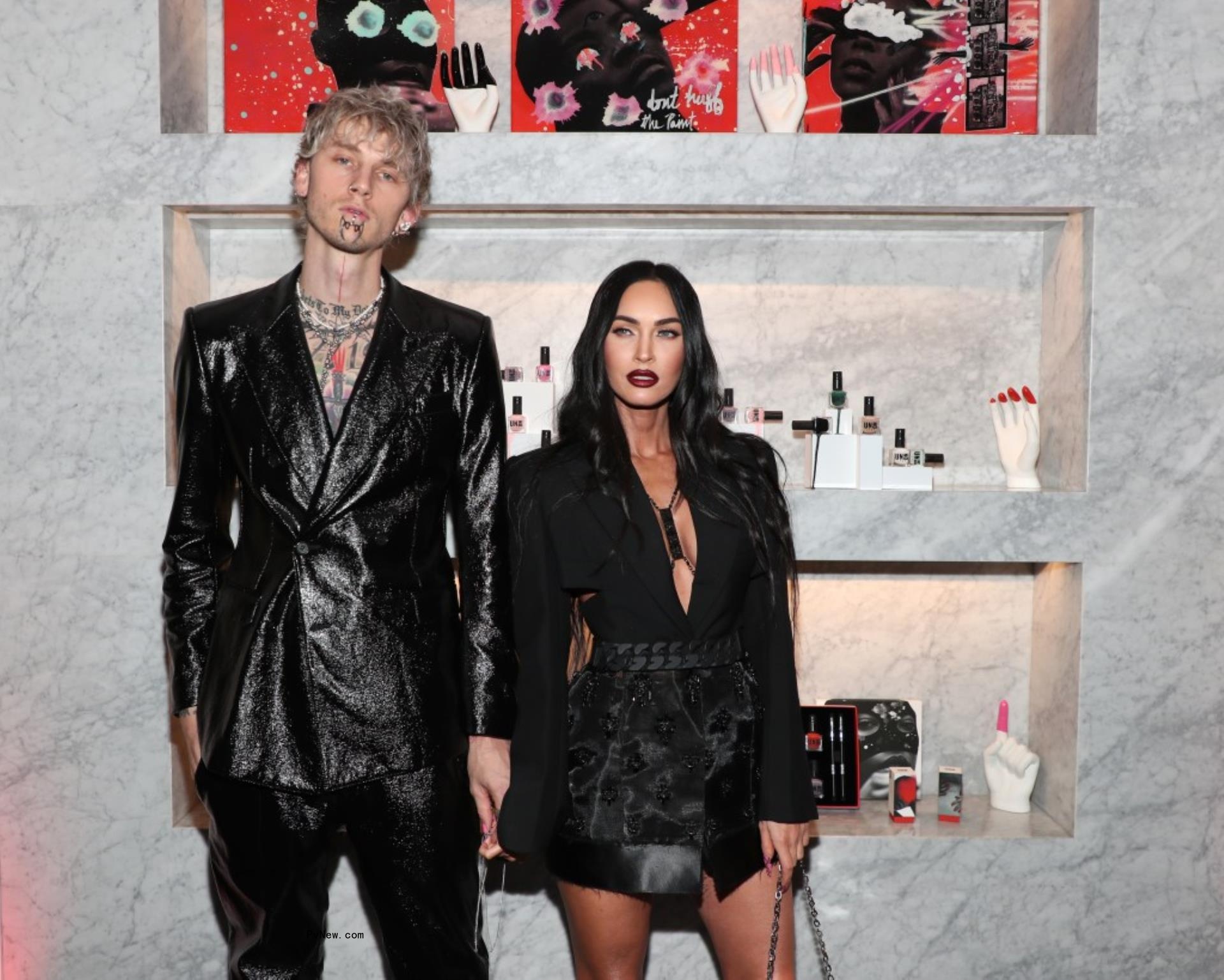 Machine Gun Kelly and Megan Fox