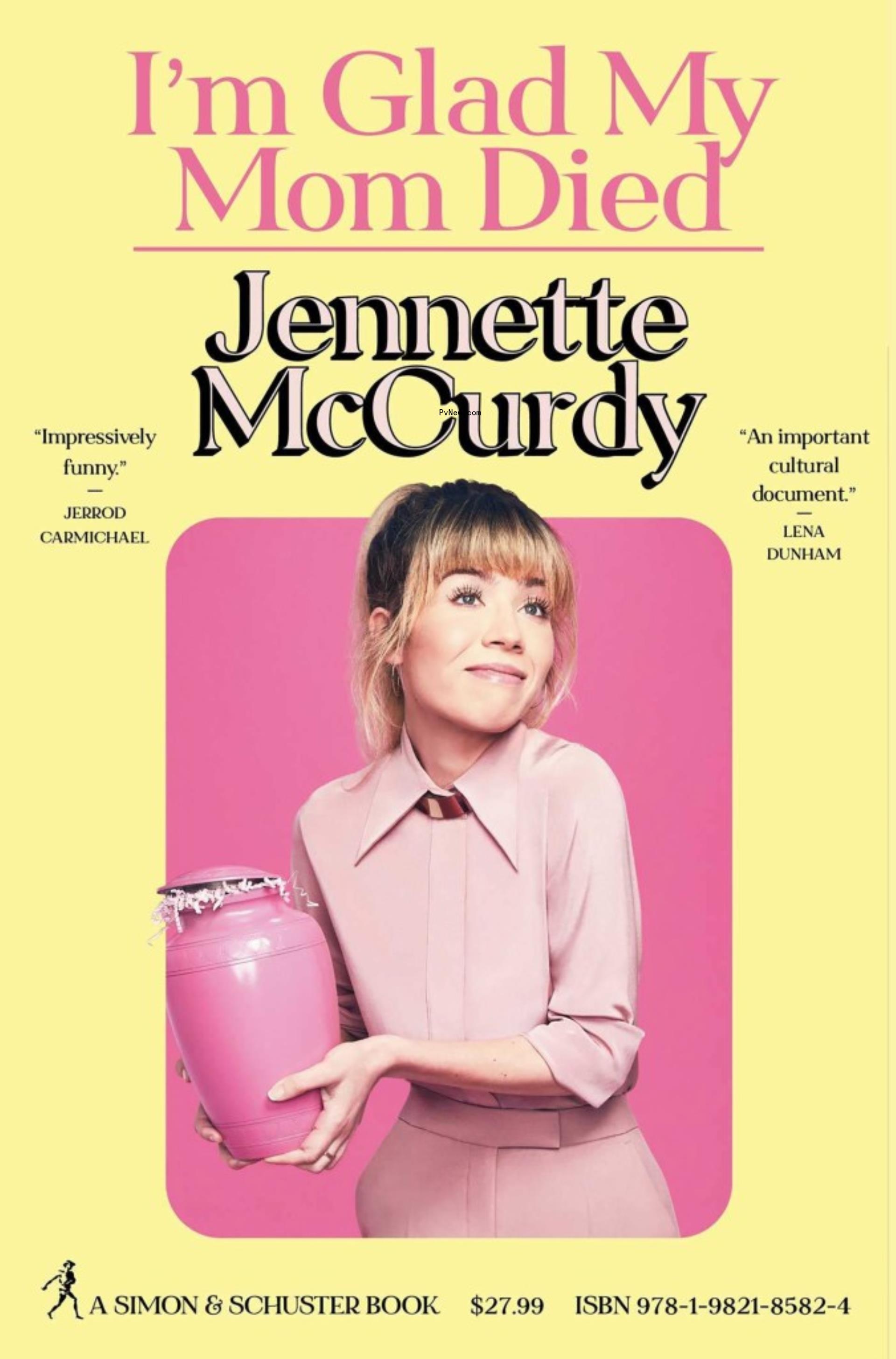 The cover of Jennette McCurdy's book.