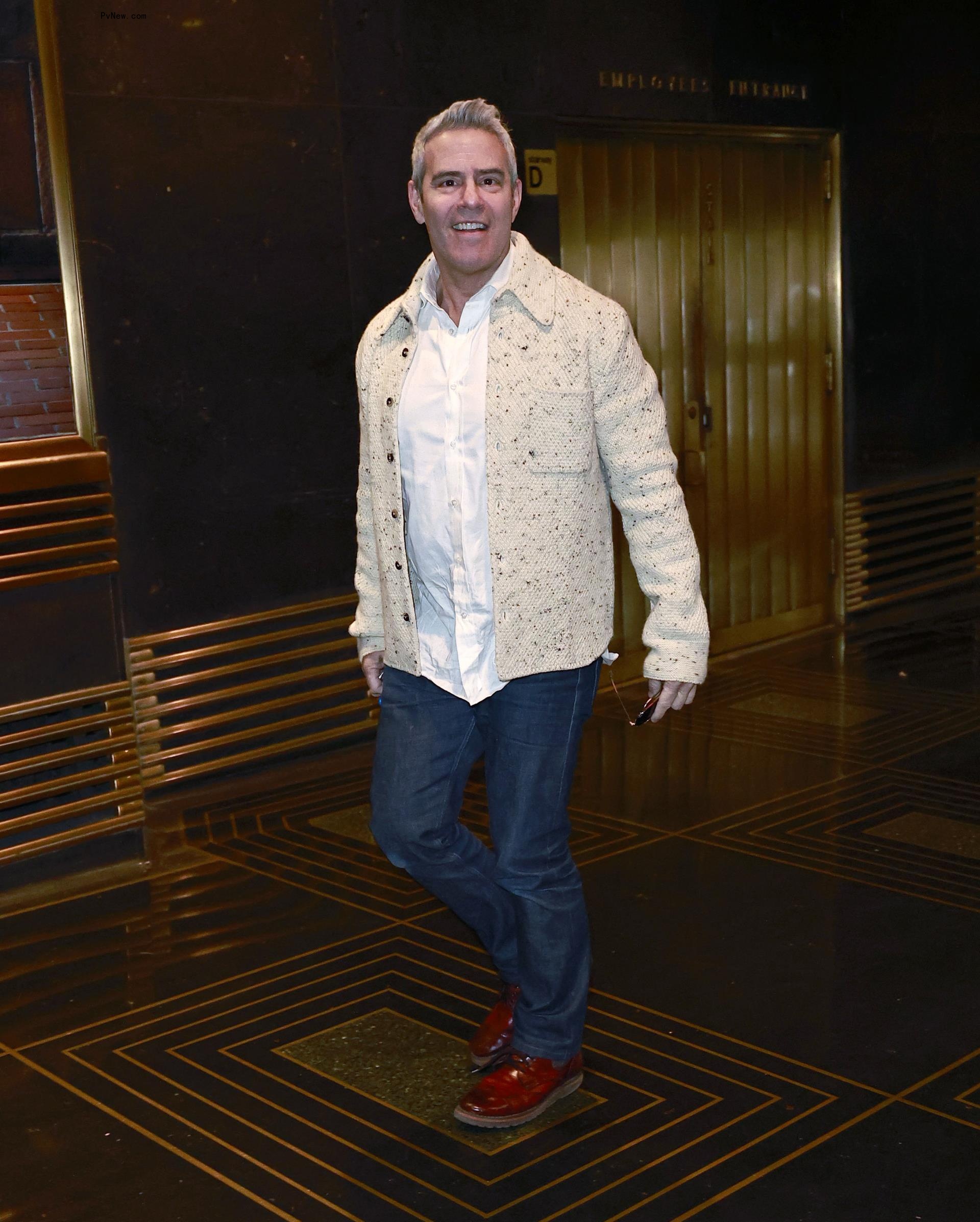 Andy Cohen walking