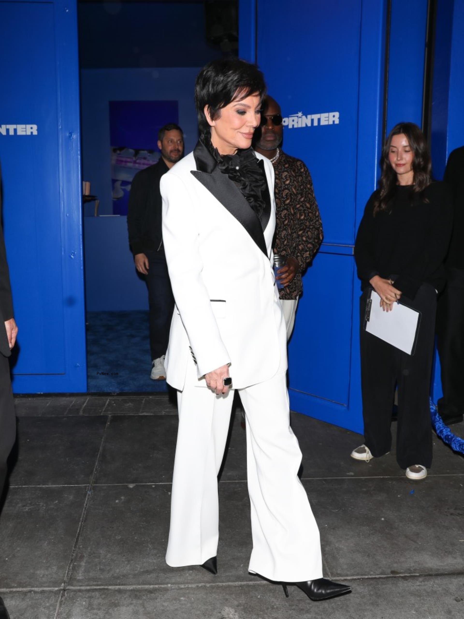 Kris Jenner attending the Sprinter launch event.