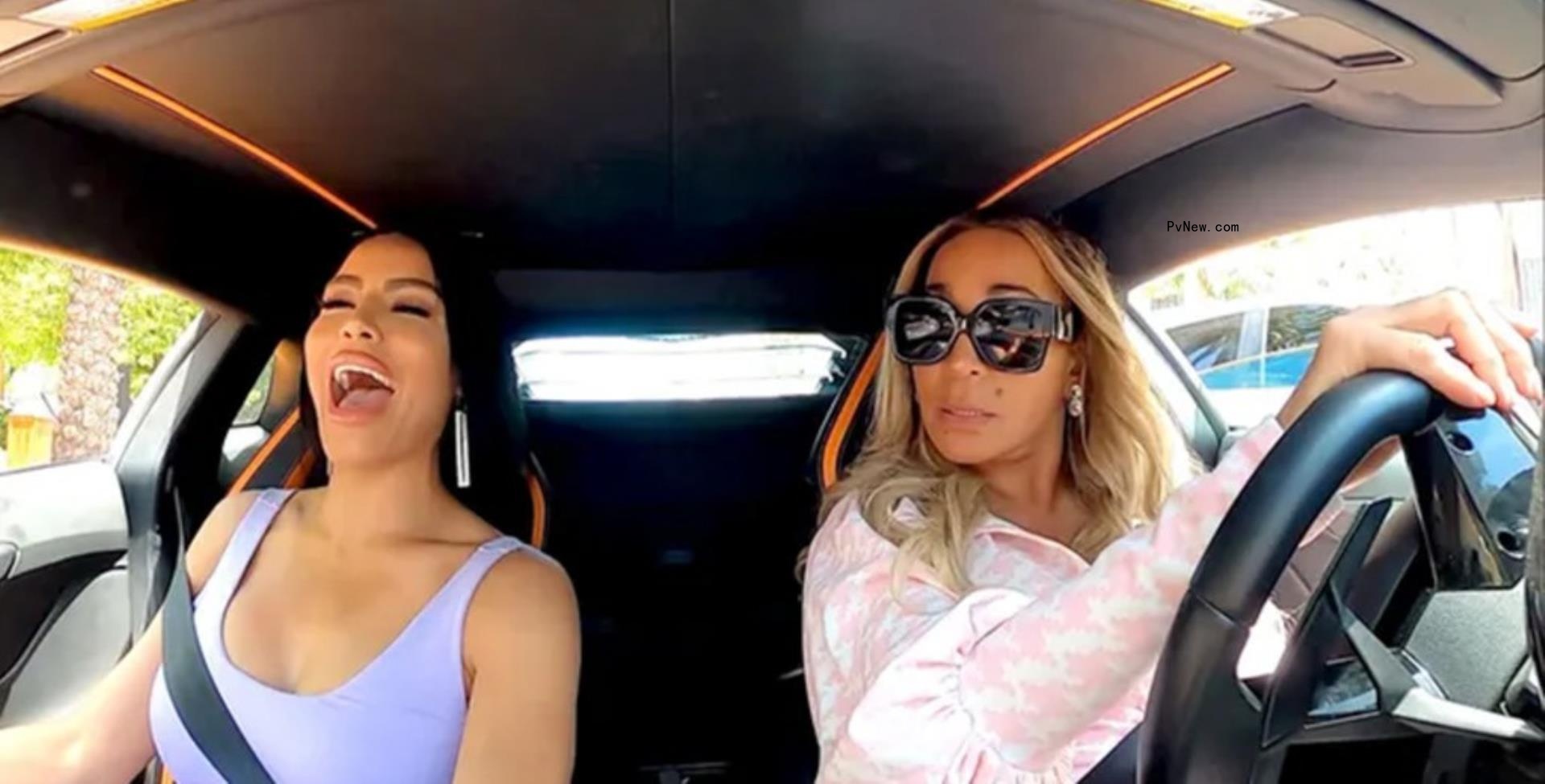 Mia Thornton and Karen Huger