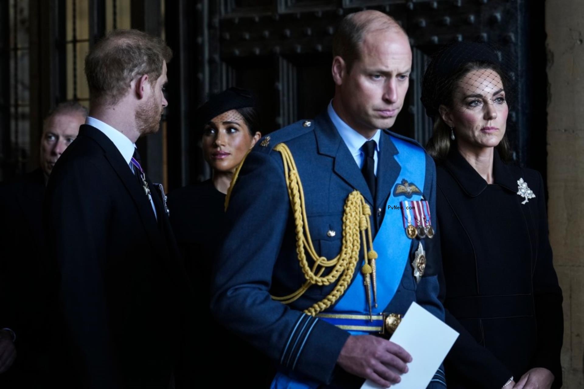 Prince William, Kate Middleton, Prince Harry, Meghan Markle