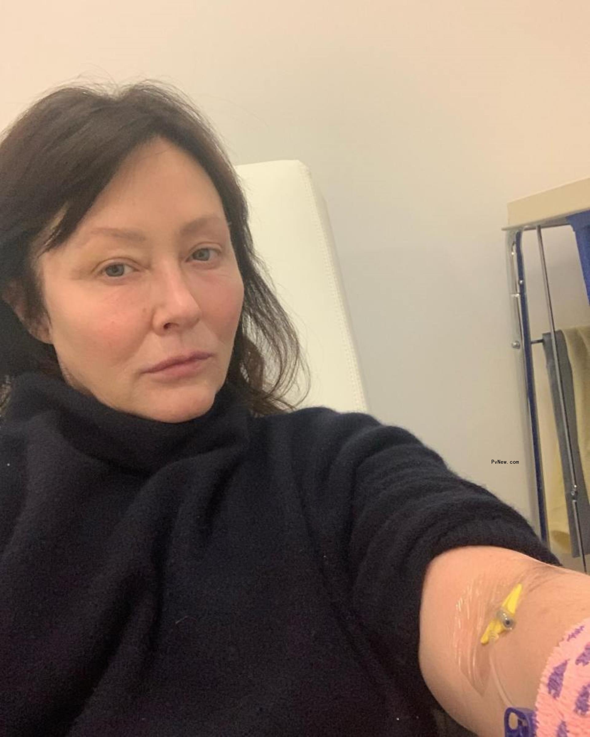 Shannen Doherty in hospital