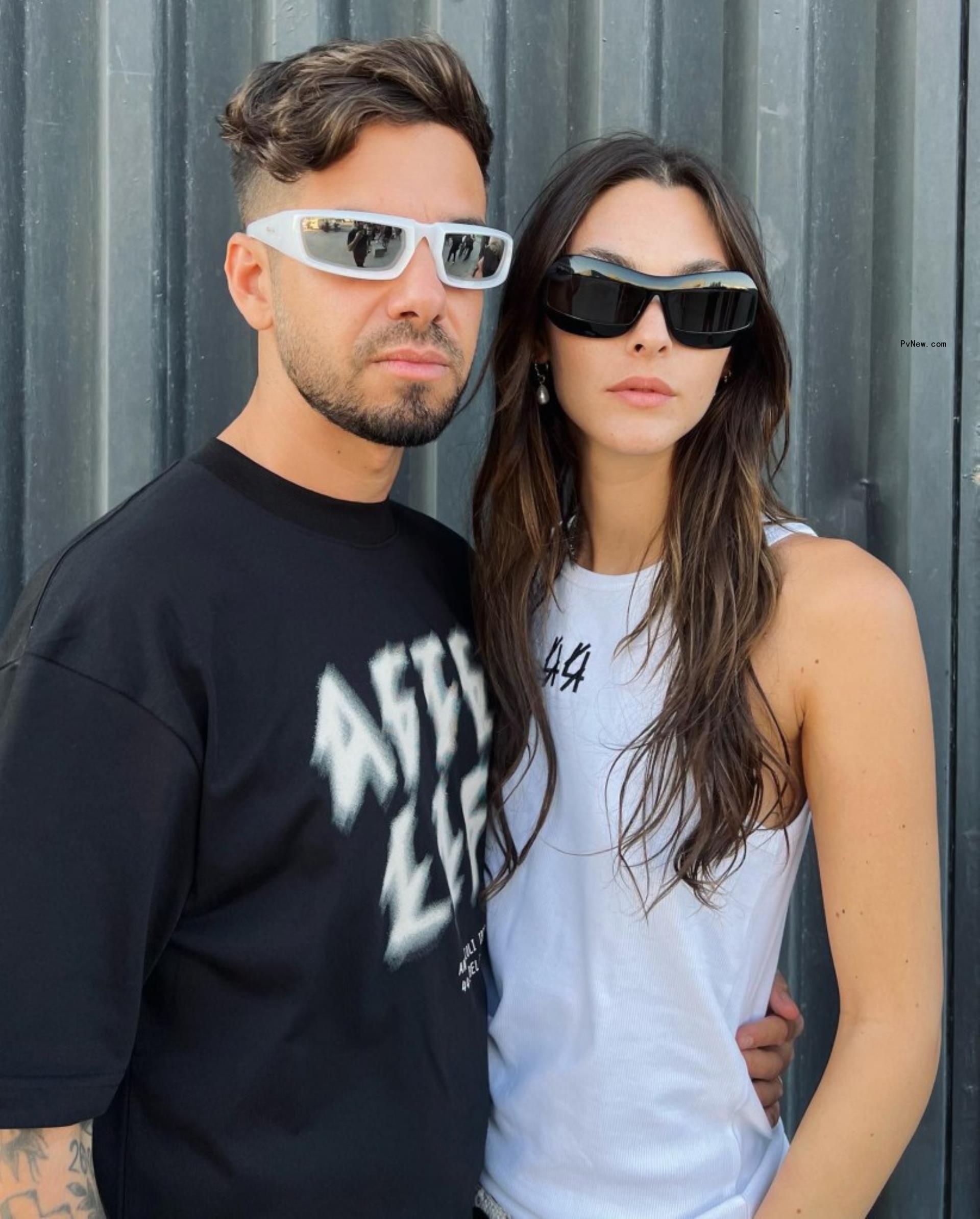 DJ Anyma and Vittoria Ceretti.