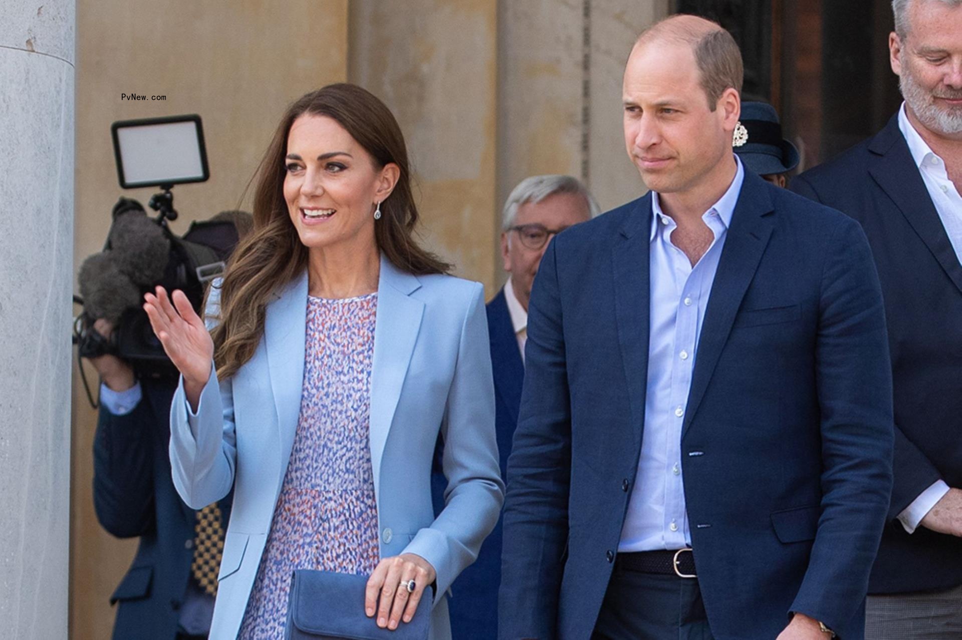 The Prince and Princess of Wales.