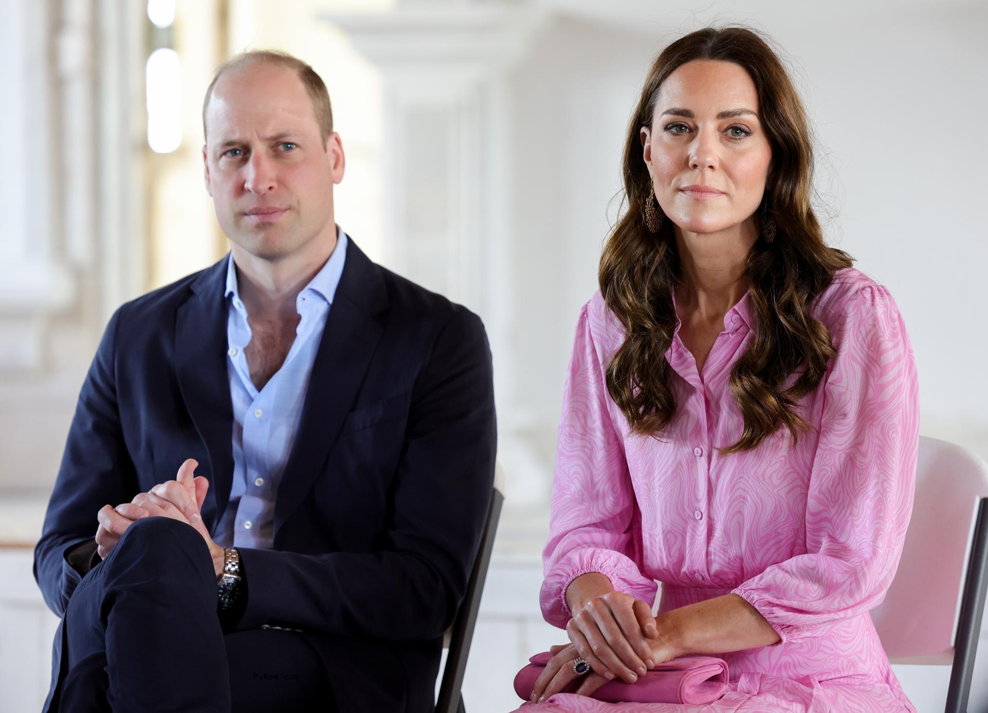 Kate Middleton and Prince William during a visit to Daystar Evangelical Church in 2022.