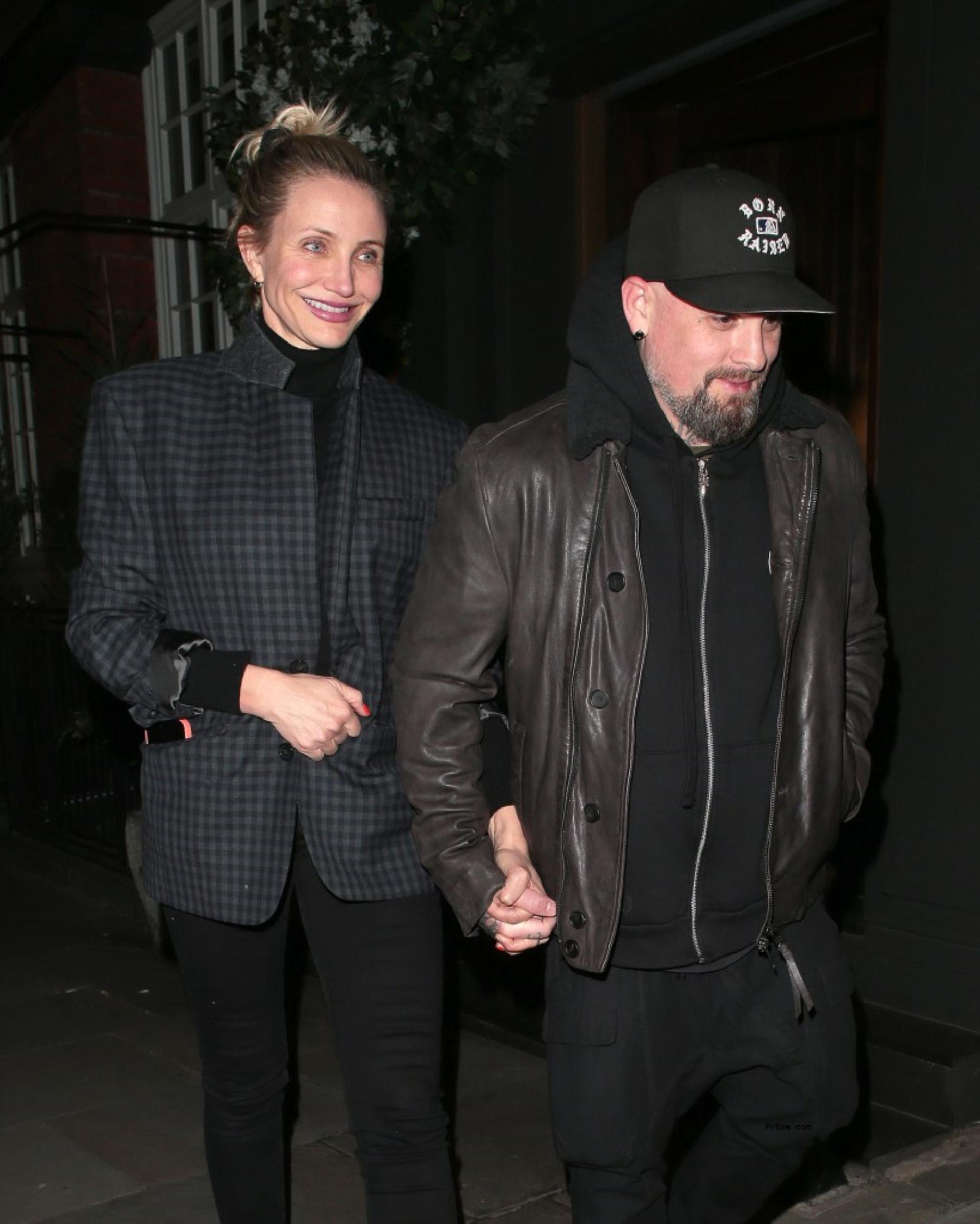 Cameron Diaz and Benji Madden