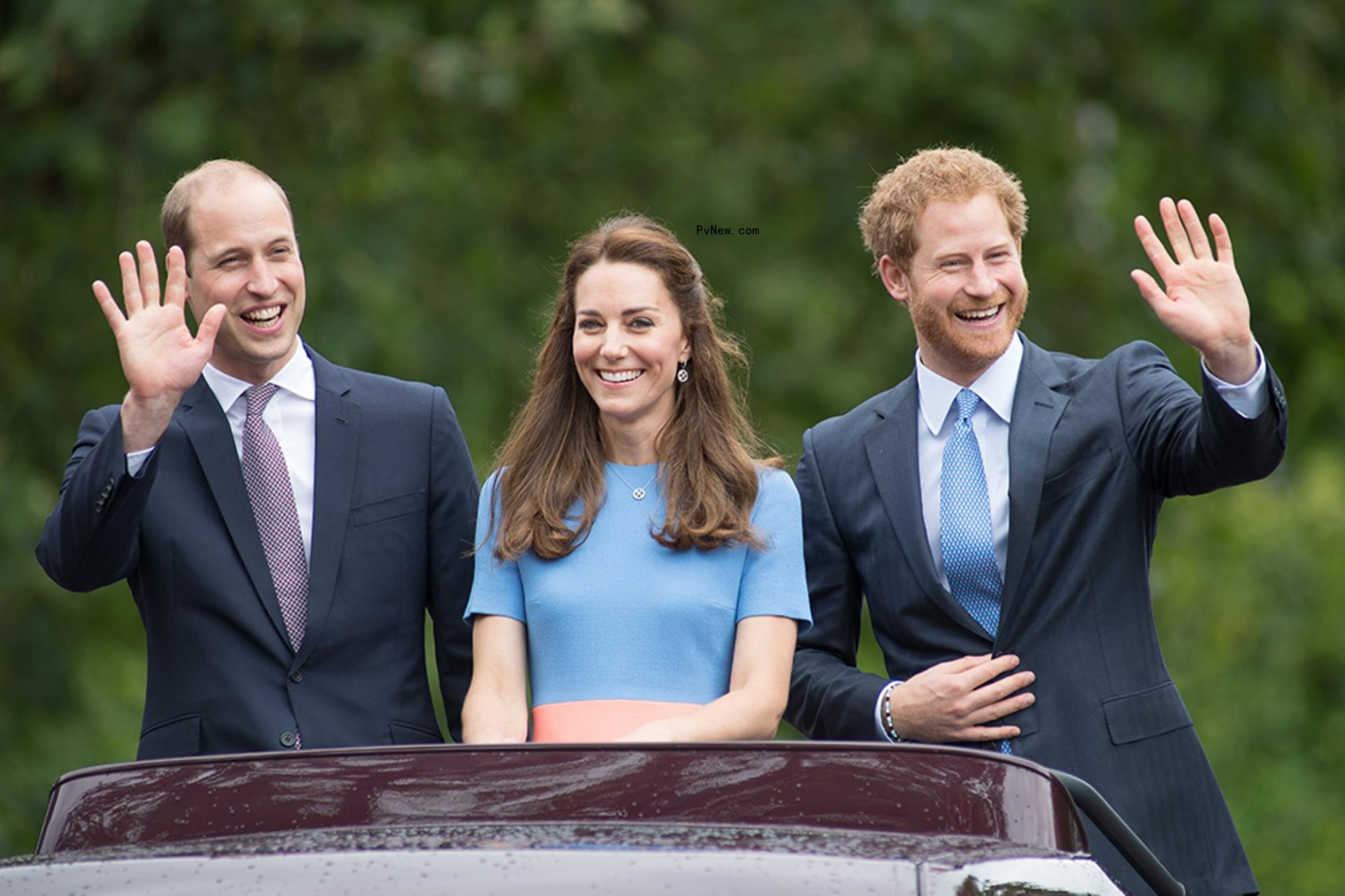 William, Kate, Harry