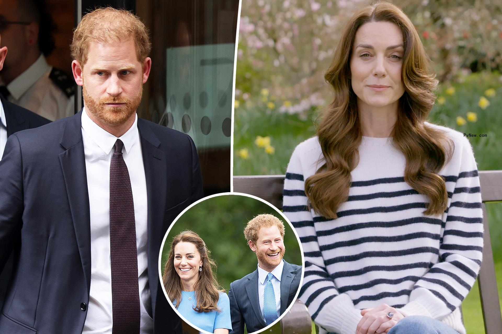 Prince Harry found out a<i></i>bout Kate Middleton’s cancer diagnosis on TV: report