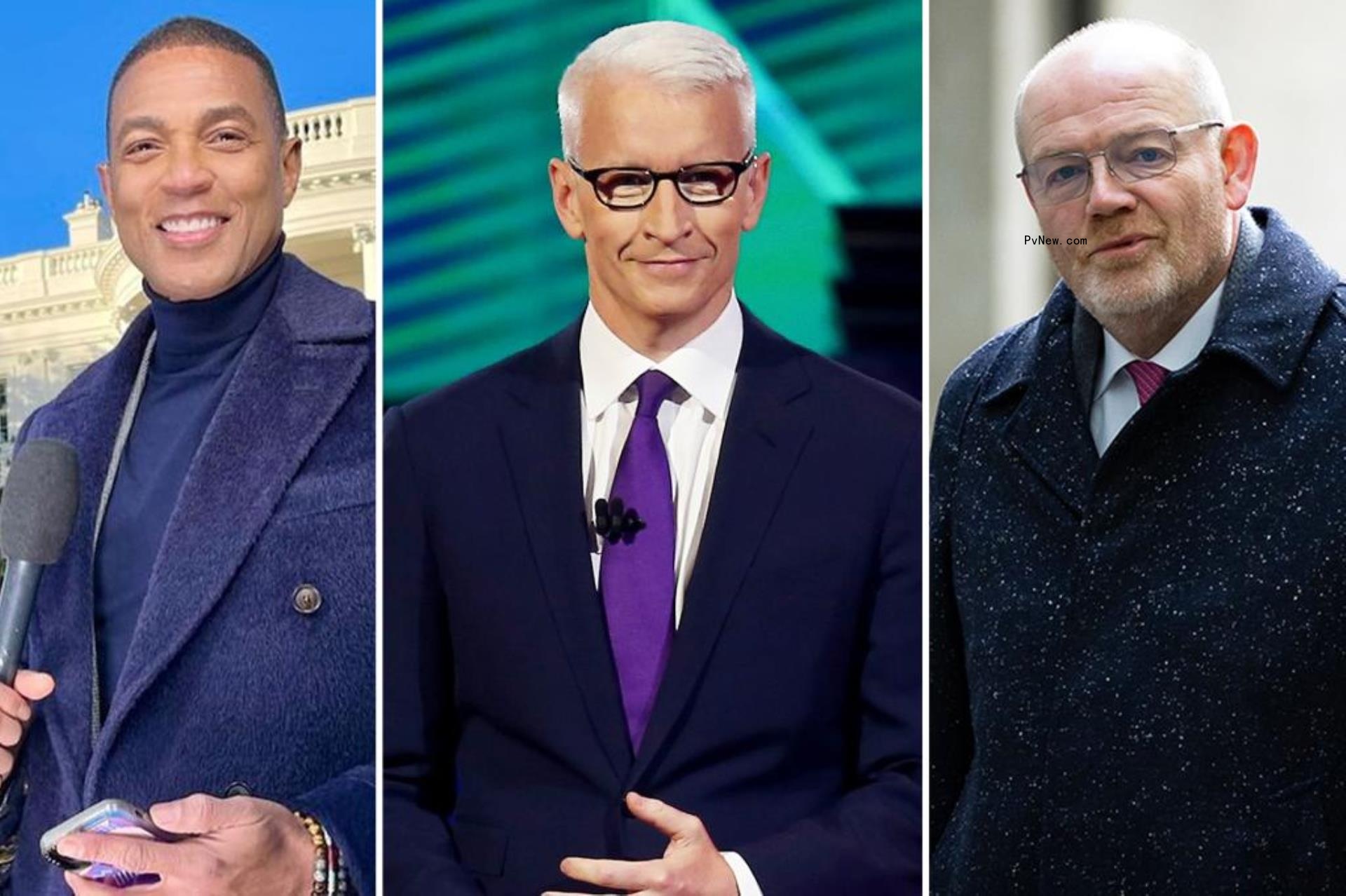Don Lemon, Anderson Cooper, Mark Thompson