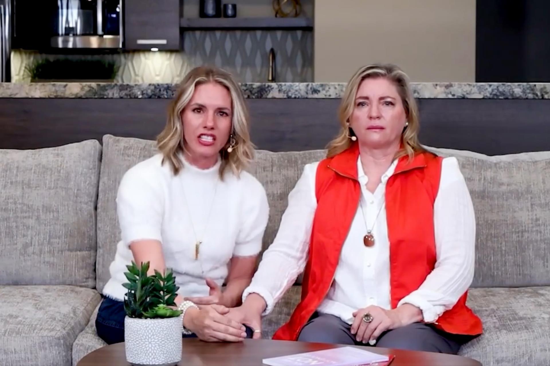 Jodi Hildebrandt and Ruby Franke