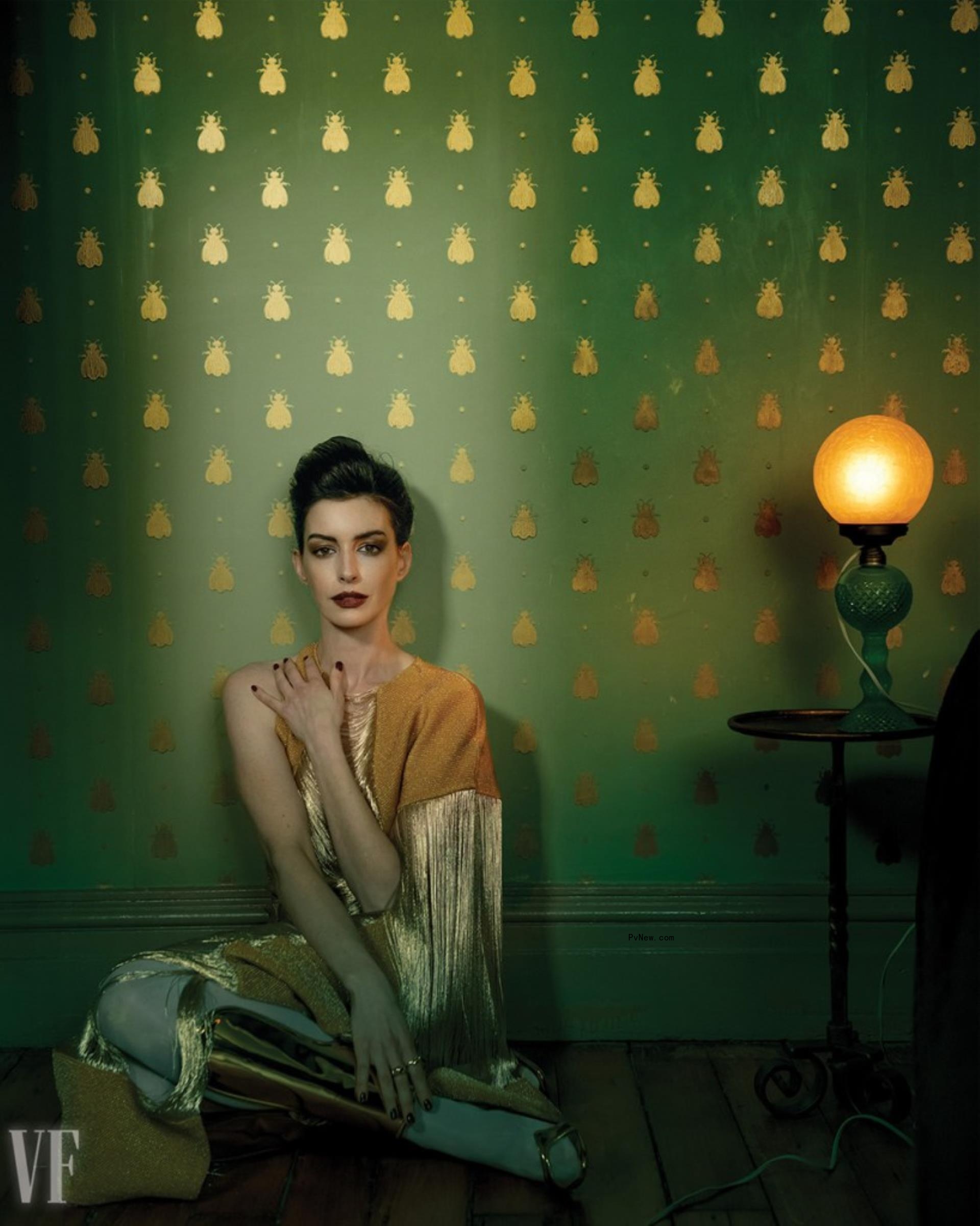 Anne Hathaway Vanity Fair April Issue