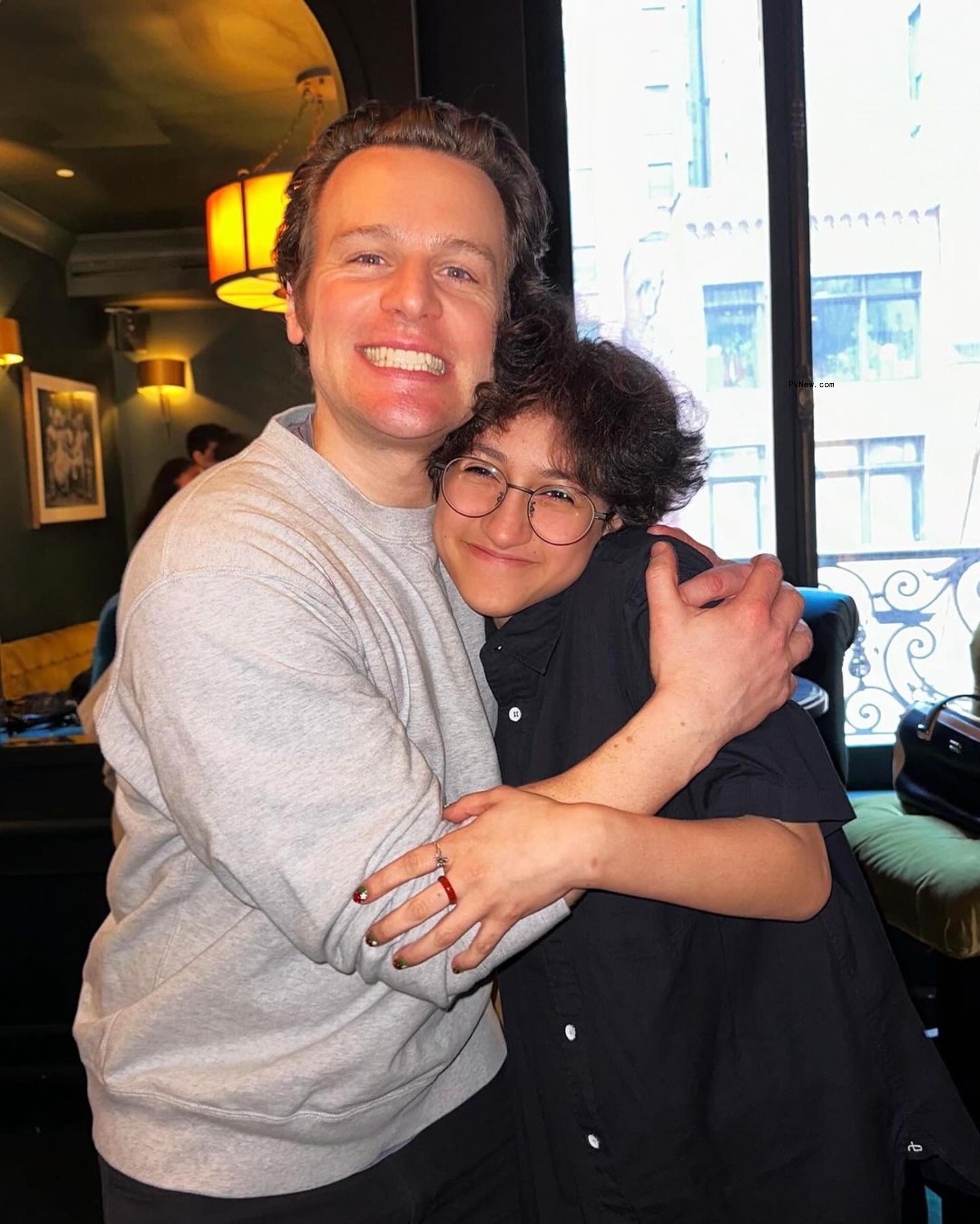 Jo<i></i>nathan Groff and Jennifer Lopez's child Emme