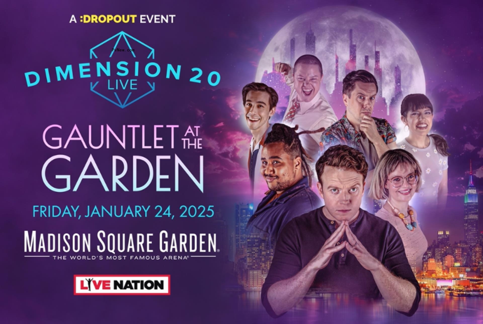 Dimension 20 Heads to New York for Live Dungeons & Dragons Show ‘Gauntlet at the Garden’