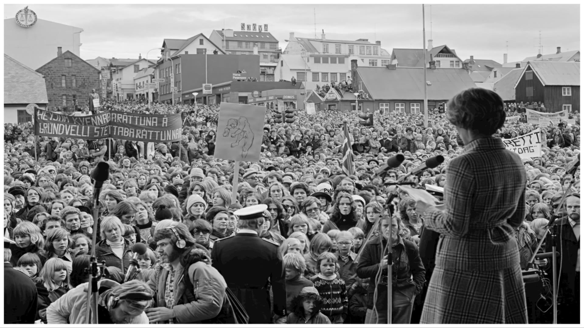 Pamela Hogan’s ‘The Day Iceland Stood Still,’ a<i></i>bout 1975 Women’s Strike, Debuts Trailer