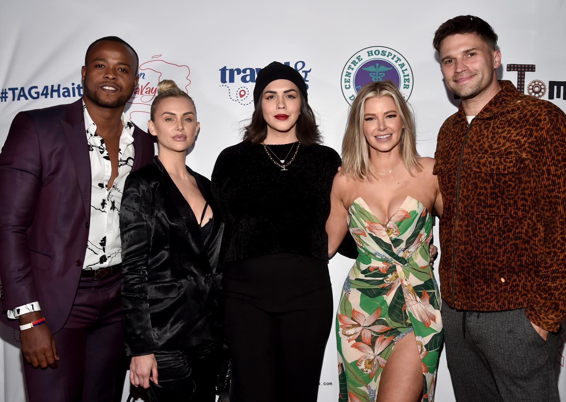 Richardson Chery, Lala Kent, Katie Maloney, Ariana Madix and Tom Schwartz