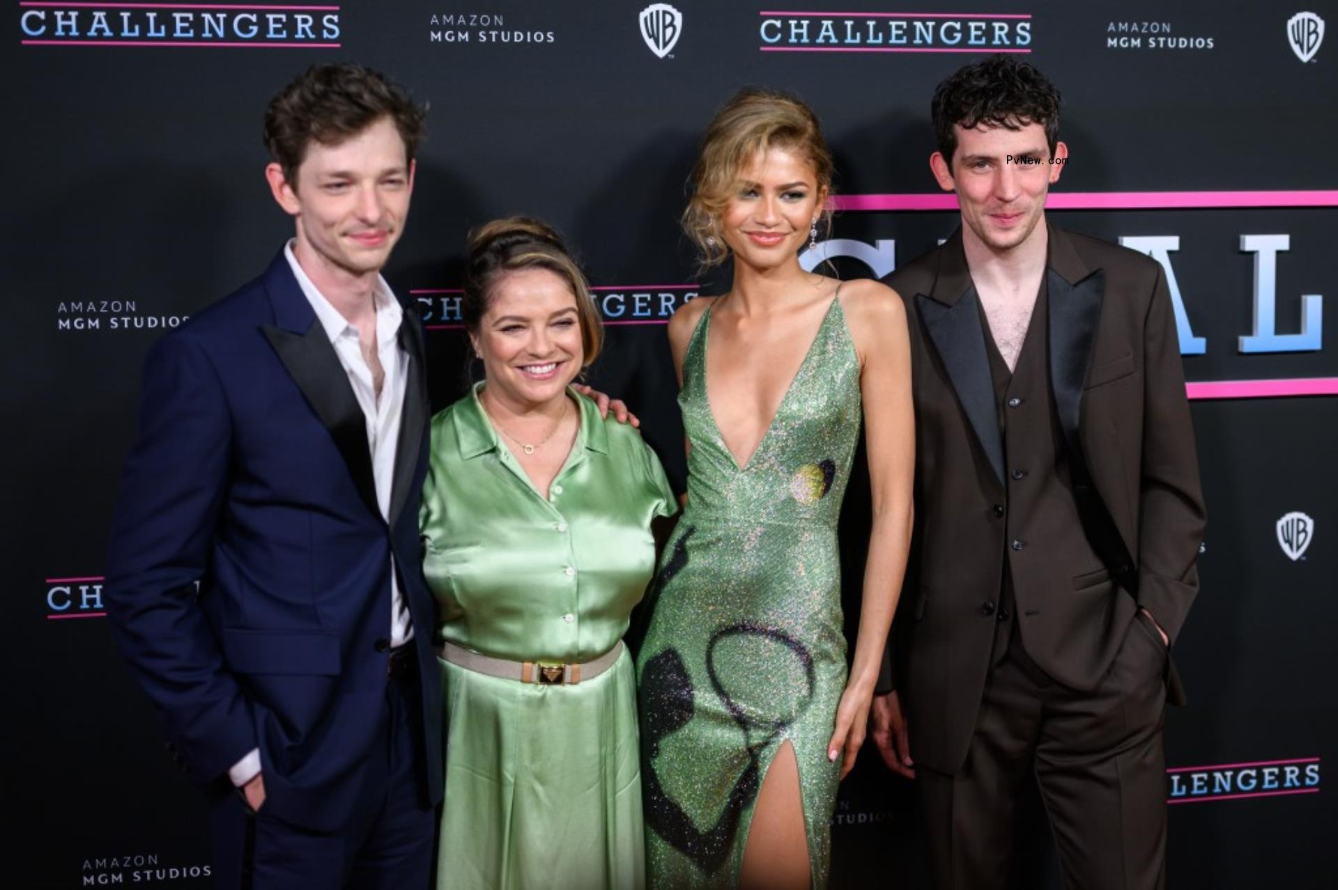 Mike Faist, Rachel O'Connor, Zendaya and Josh O'Co<i></i>nnor at the Australian premiere of