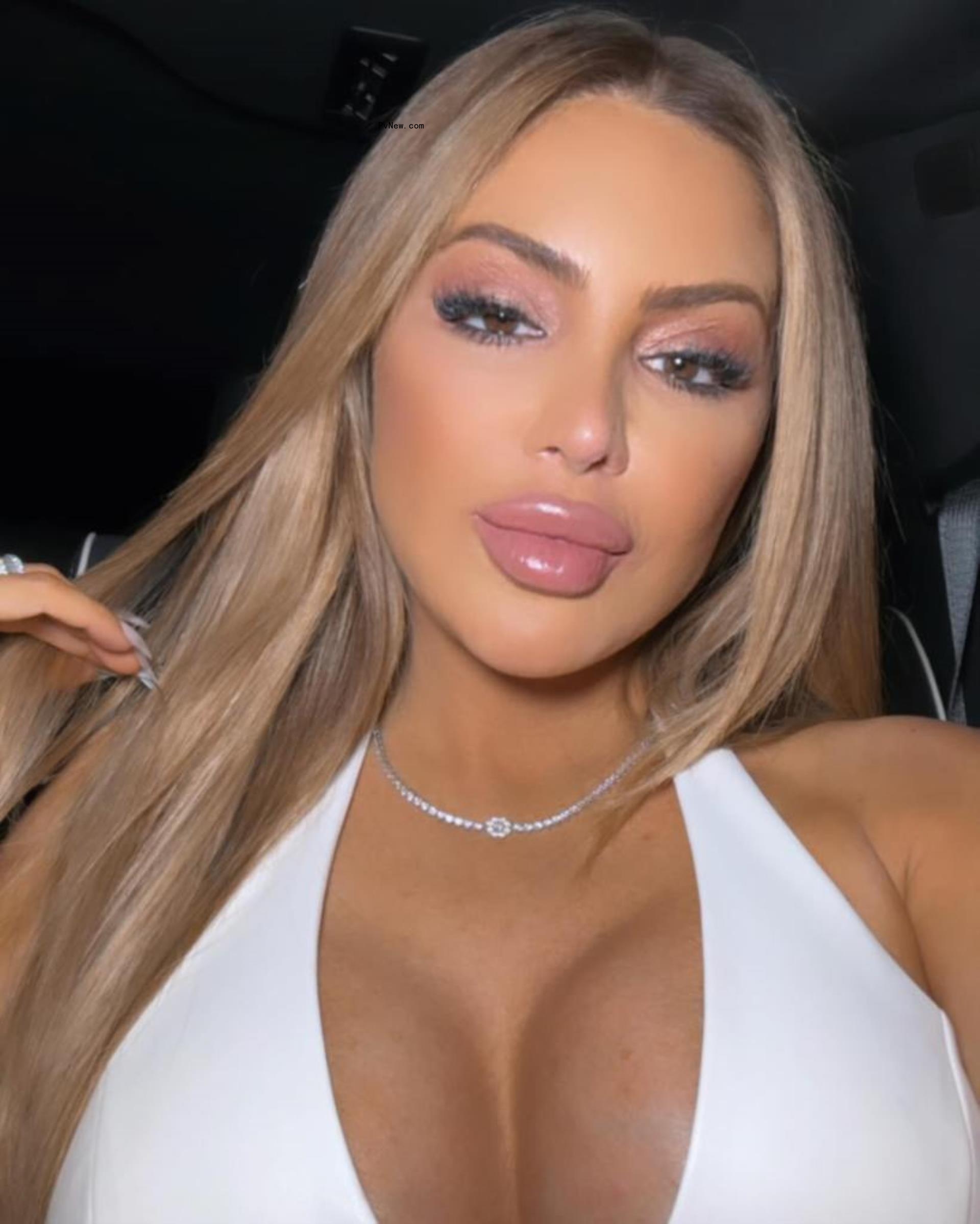 Larsa Pippen in a selfie. 