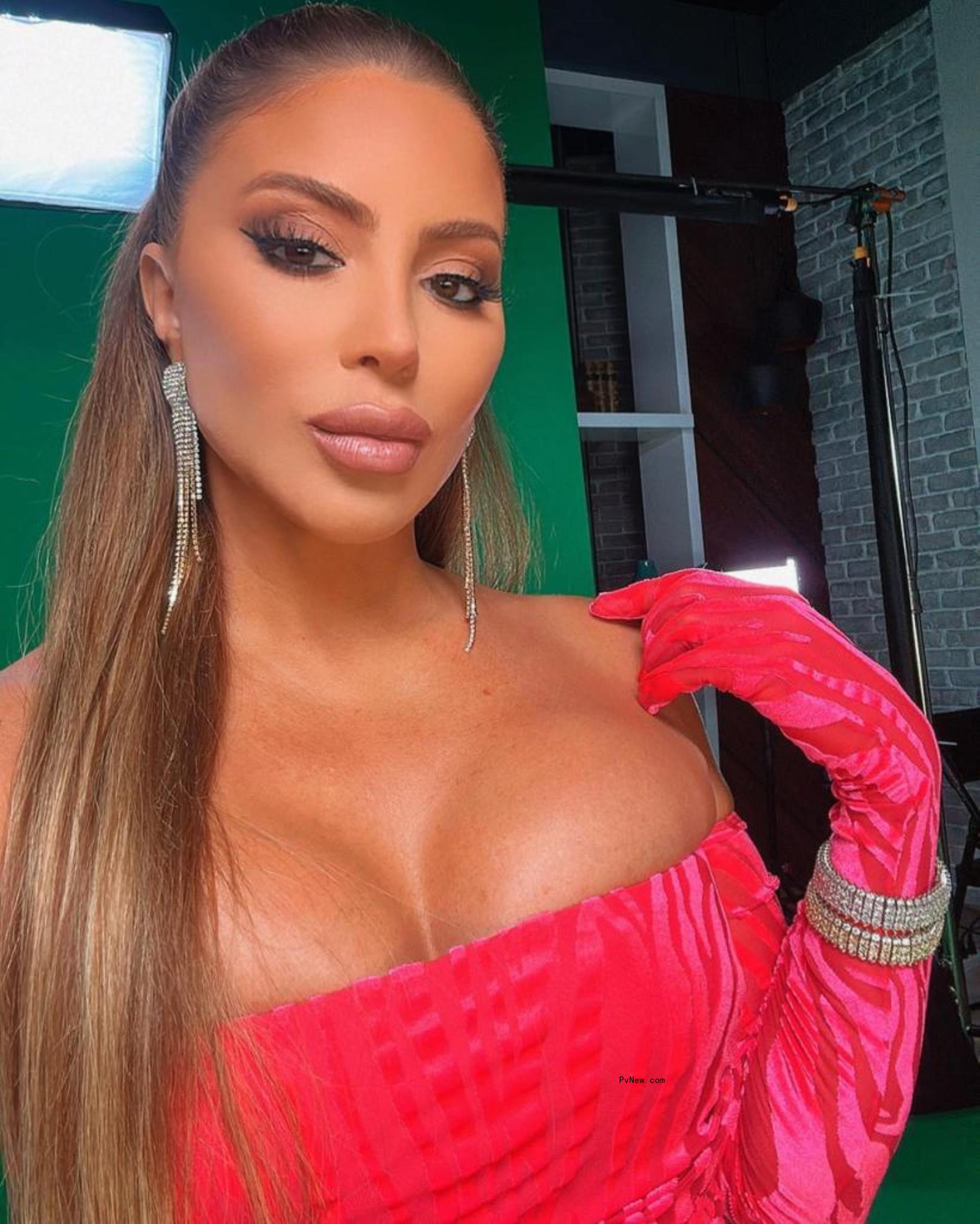 Larsa Pippen in a selfie. 