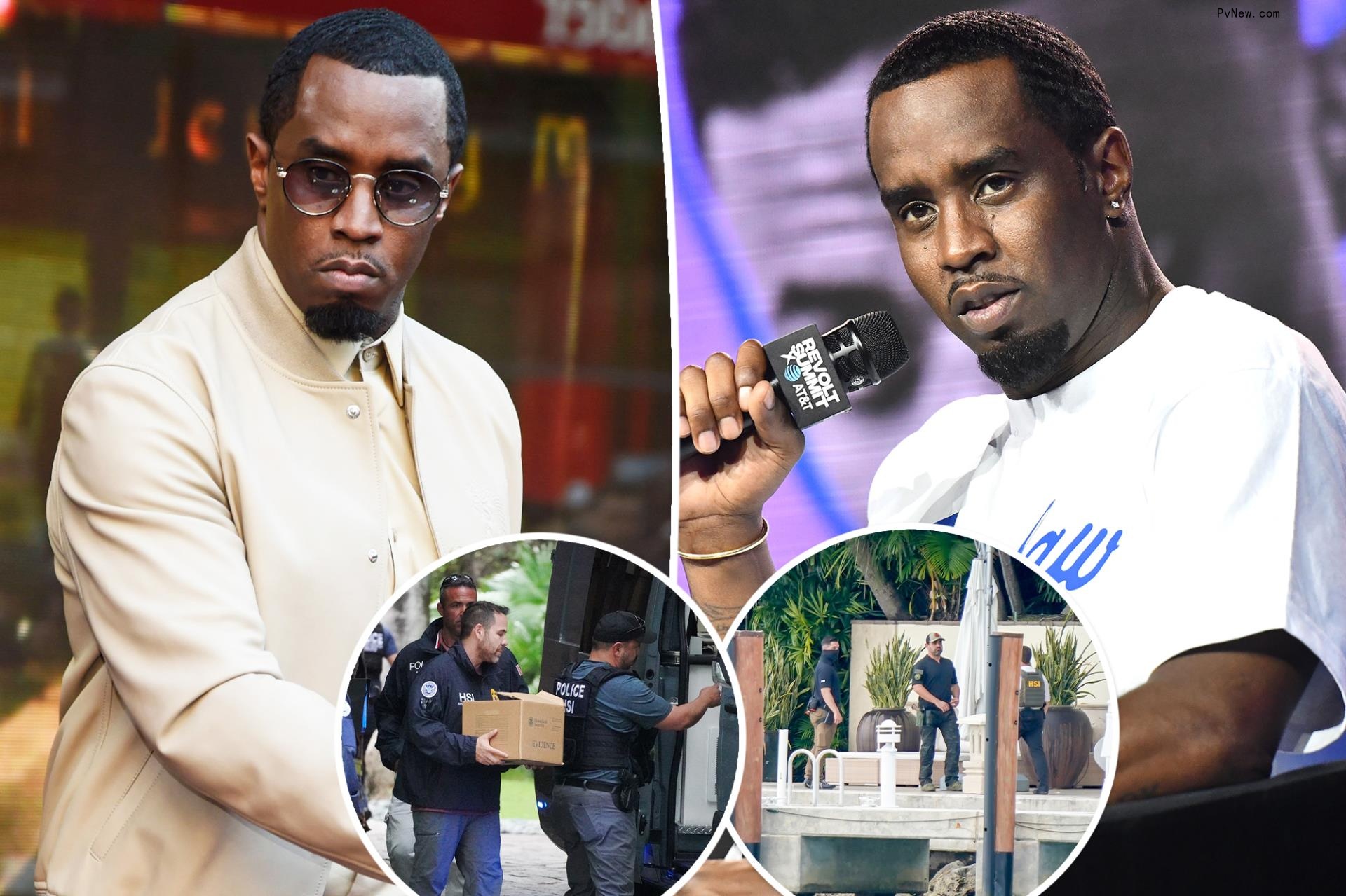 Sean ‘Diddy’ Combs seen for first time in video outside Miami airport after homes get raided by feds