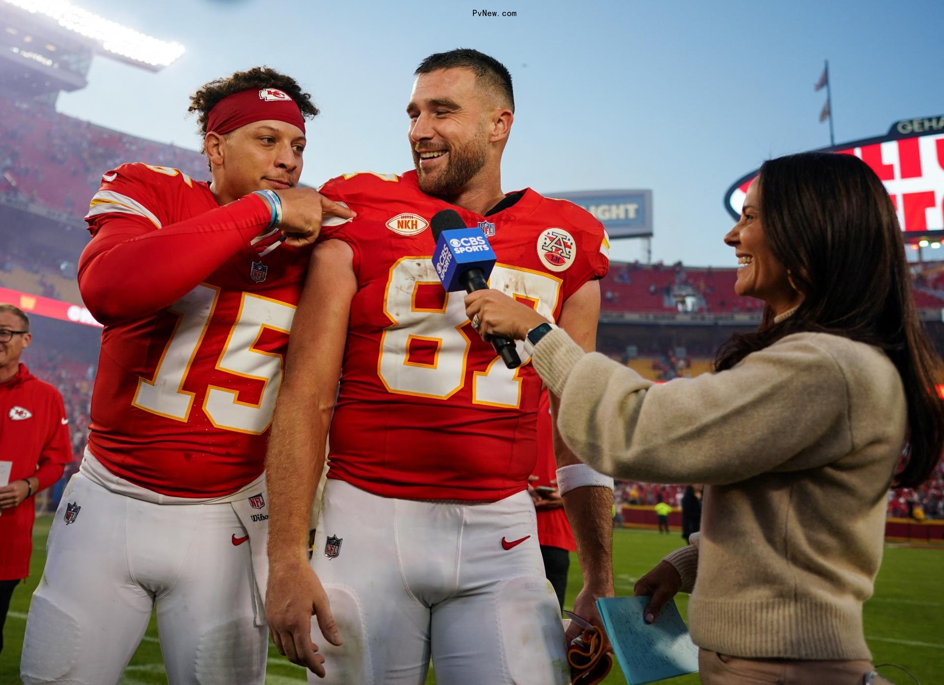 Patrick Mahomes, Travis Kelce