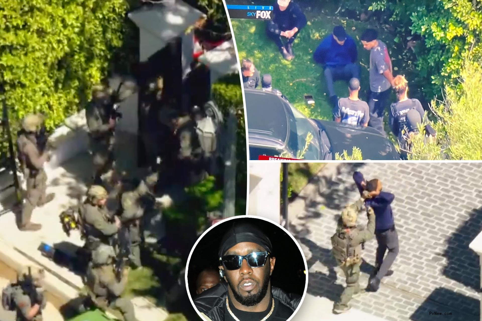 Diddy’s LA and Miami homes raided by feds in co<i></i>nnection with sex trafficking investigation