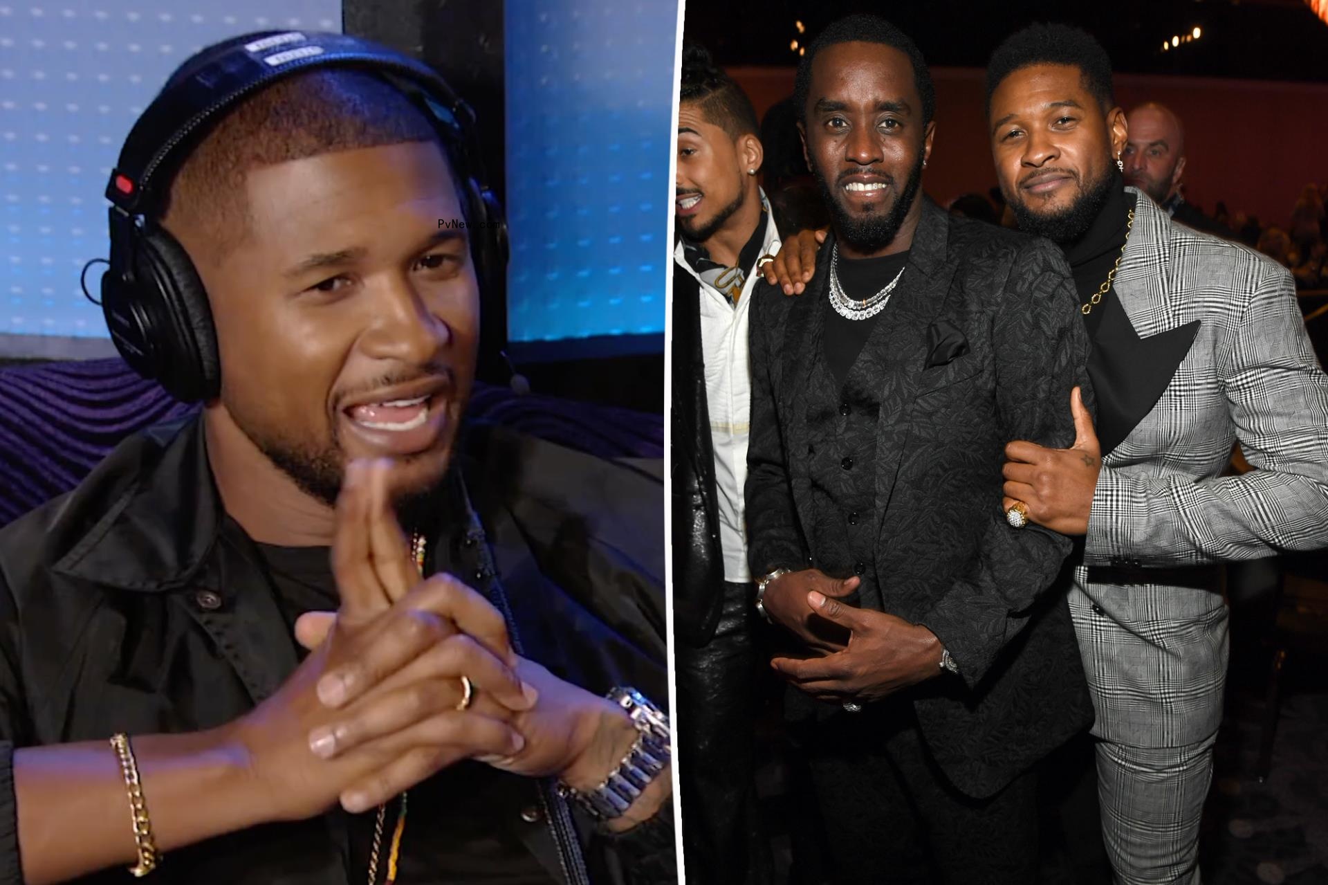 Usher details living with Sean ‘Diddy’ Combs as a teen in resurfaced video after producer’s homes raided