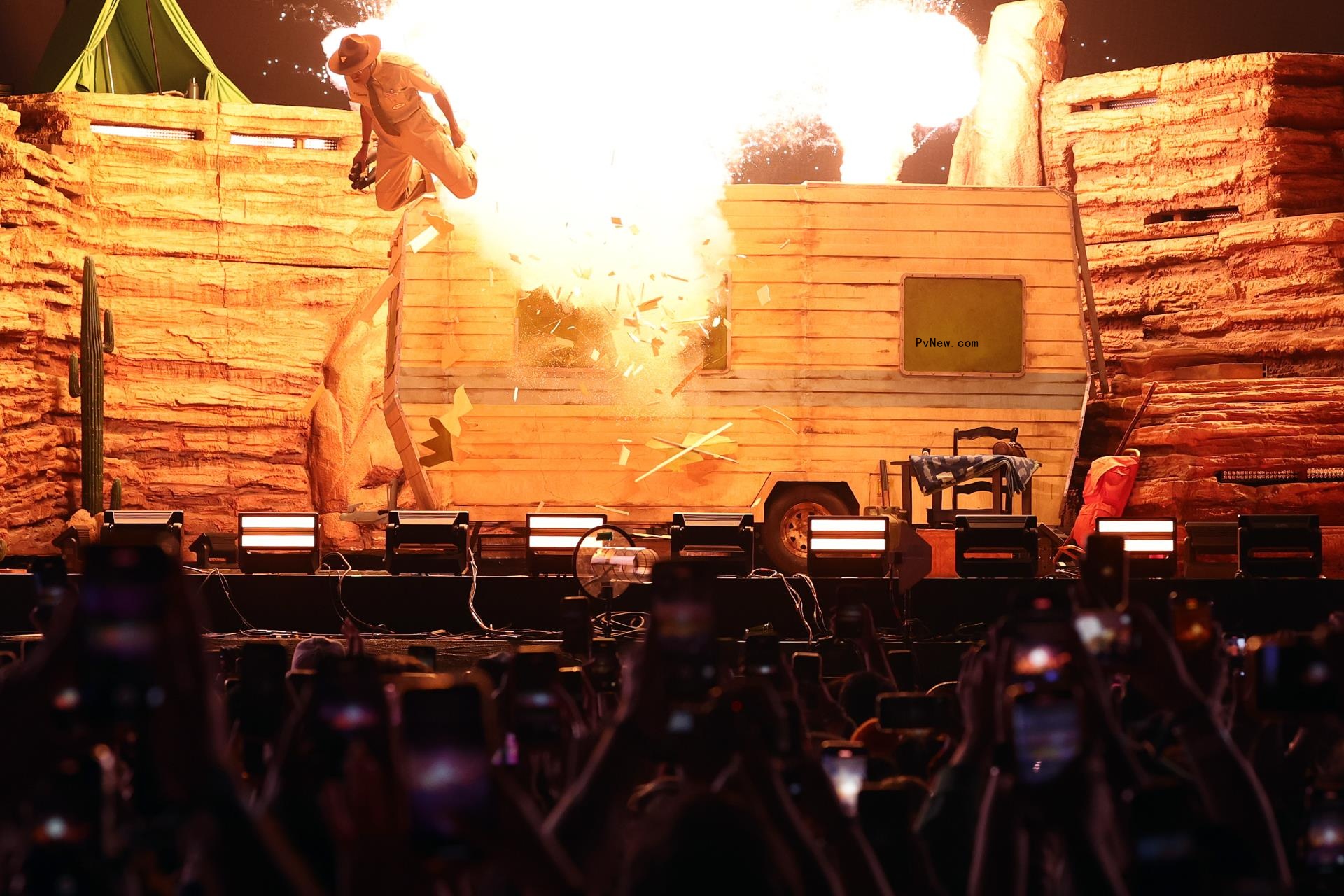 Behind Tyler, the Creator and Doja Cat’s Dazzling Coachella Setpieces: Silent House Designers Explain the Headliners’ Aerial Stunts, Dinosaurs and Mud